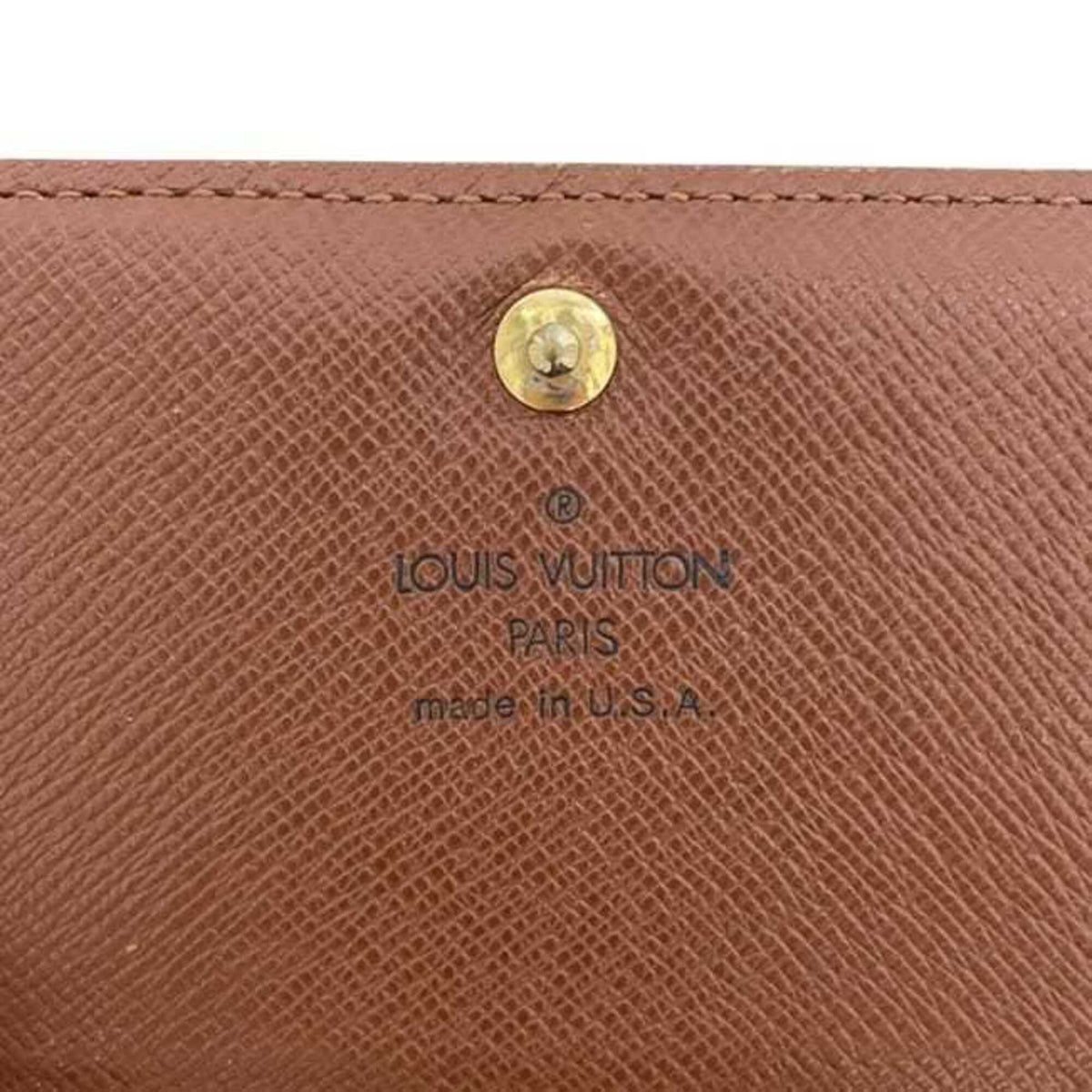 Louis Vuitton Brown Monogram Monogram Wallet (Bi-Fold) (Pre-Owned)