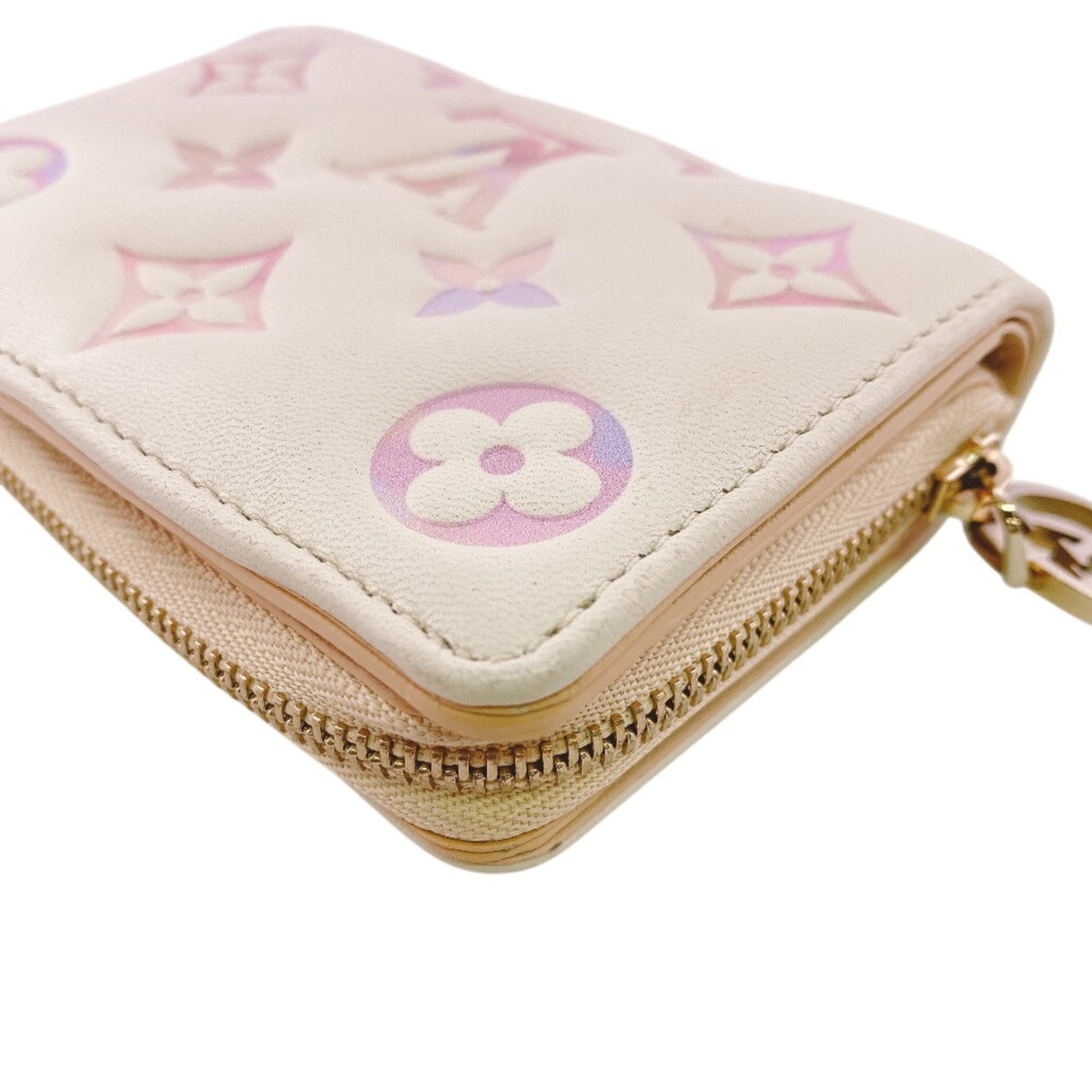 Louis Vuitton Monogram Empreinte Pink Leather Wallet (Bi-Fold) (Pre-Owned)