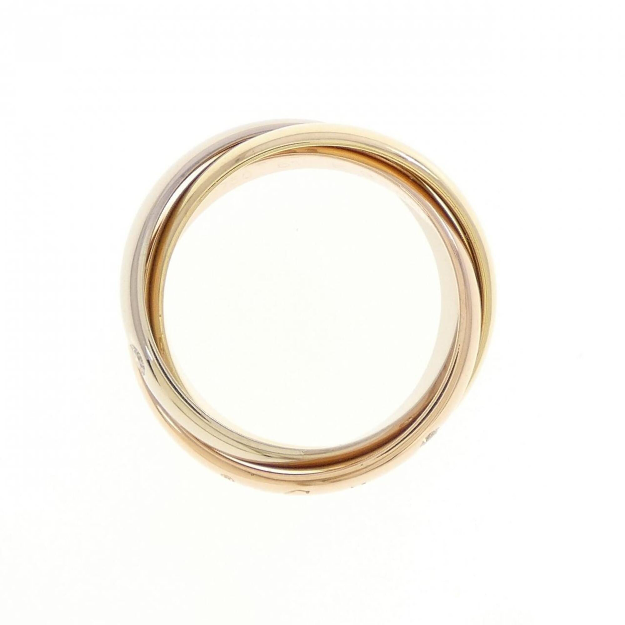Cartier Yellow Gold (18K) Pink Gold (18K) White Gold (18K) Band Ring (Pre-Owned)