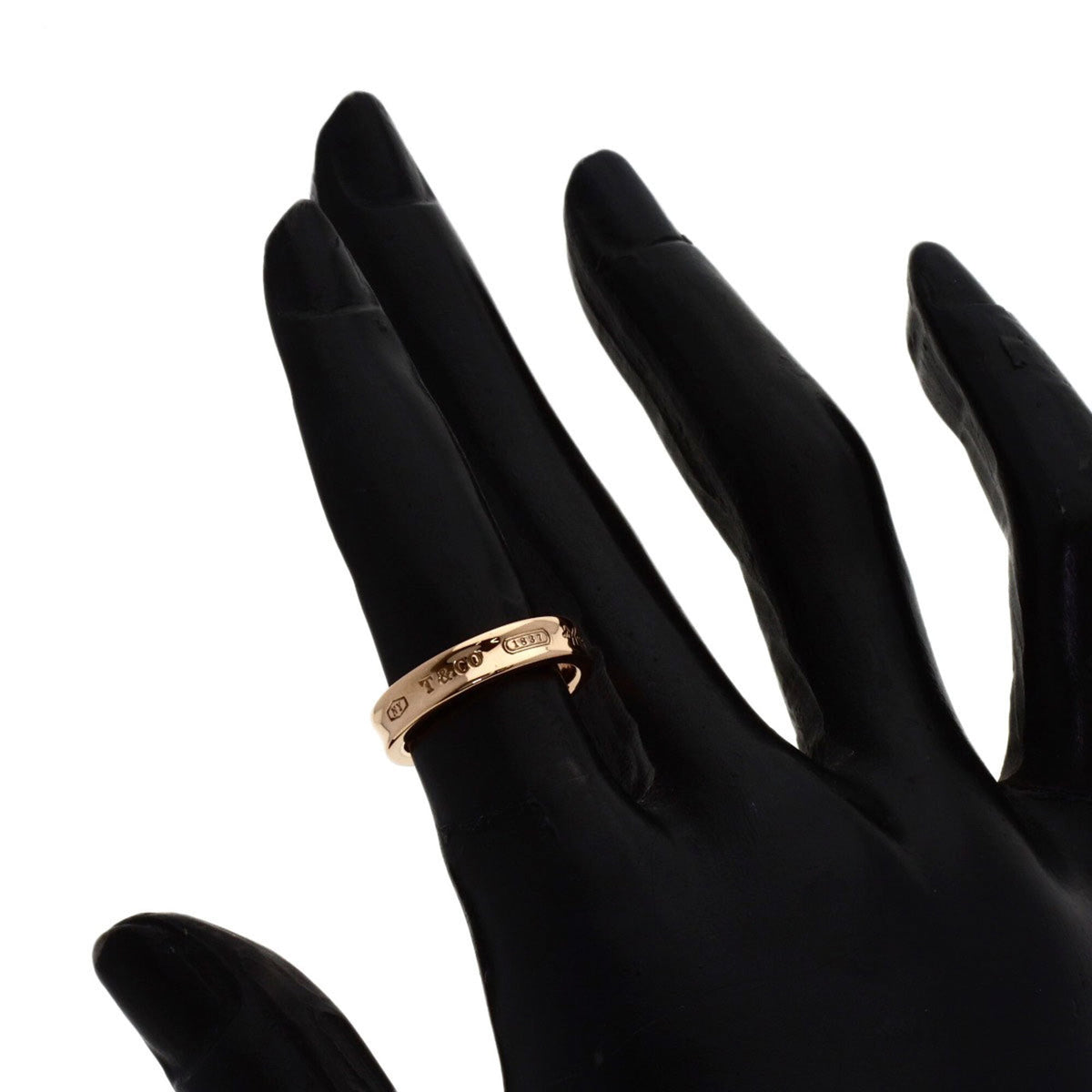 Tiffany Metal Band Ring (Pre-Owned)