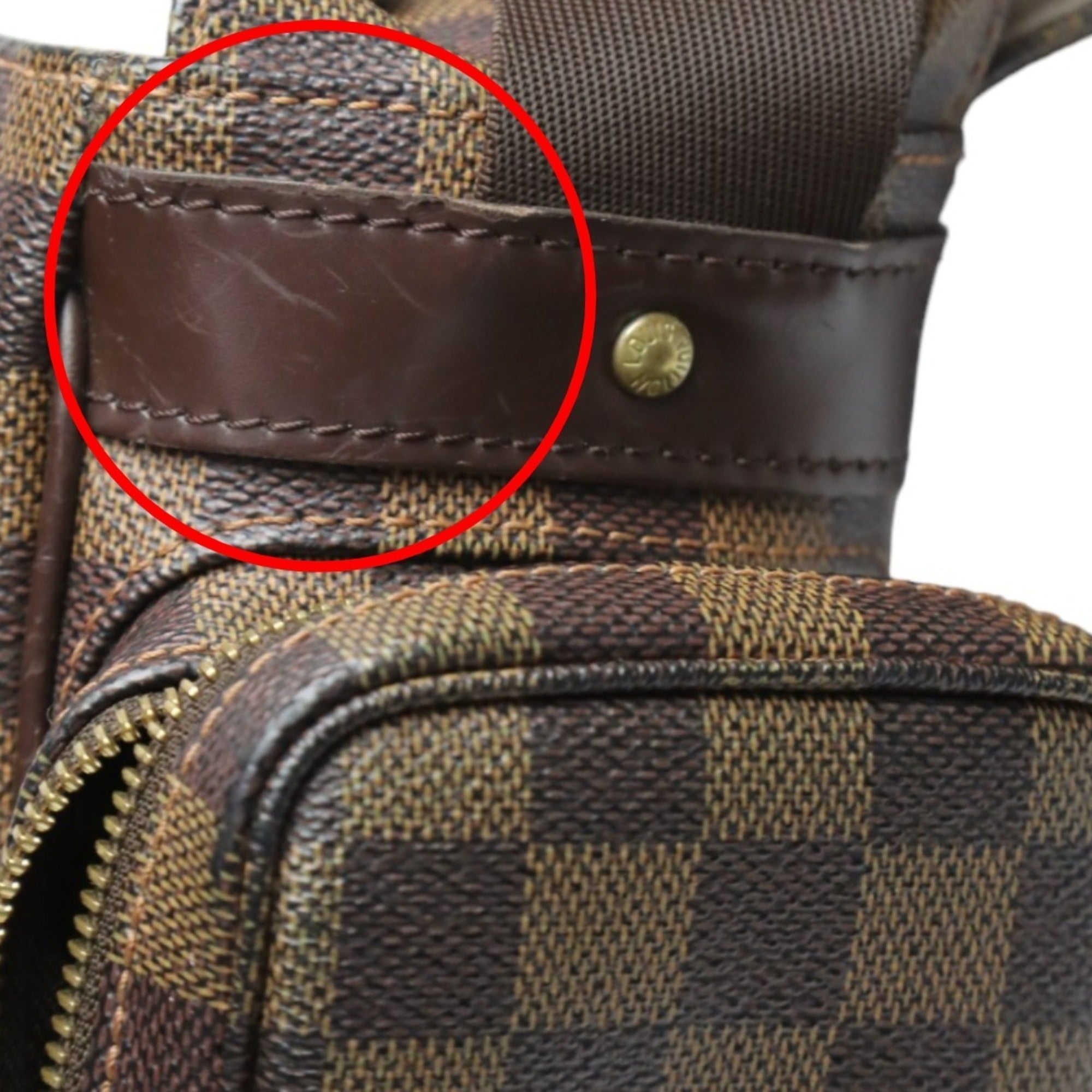 Louis Vuitton Brown Damier Canvas Damier Canvas Shoulder Bag (Pre-Owned)