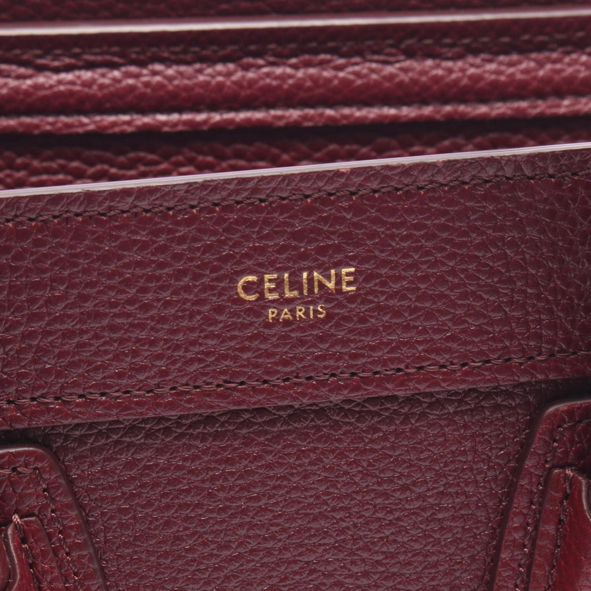 Celine Purple Leather Handbag (Pre-Owned)