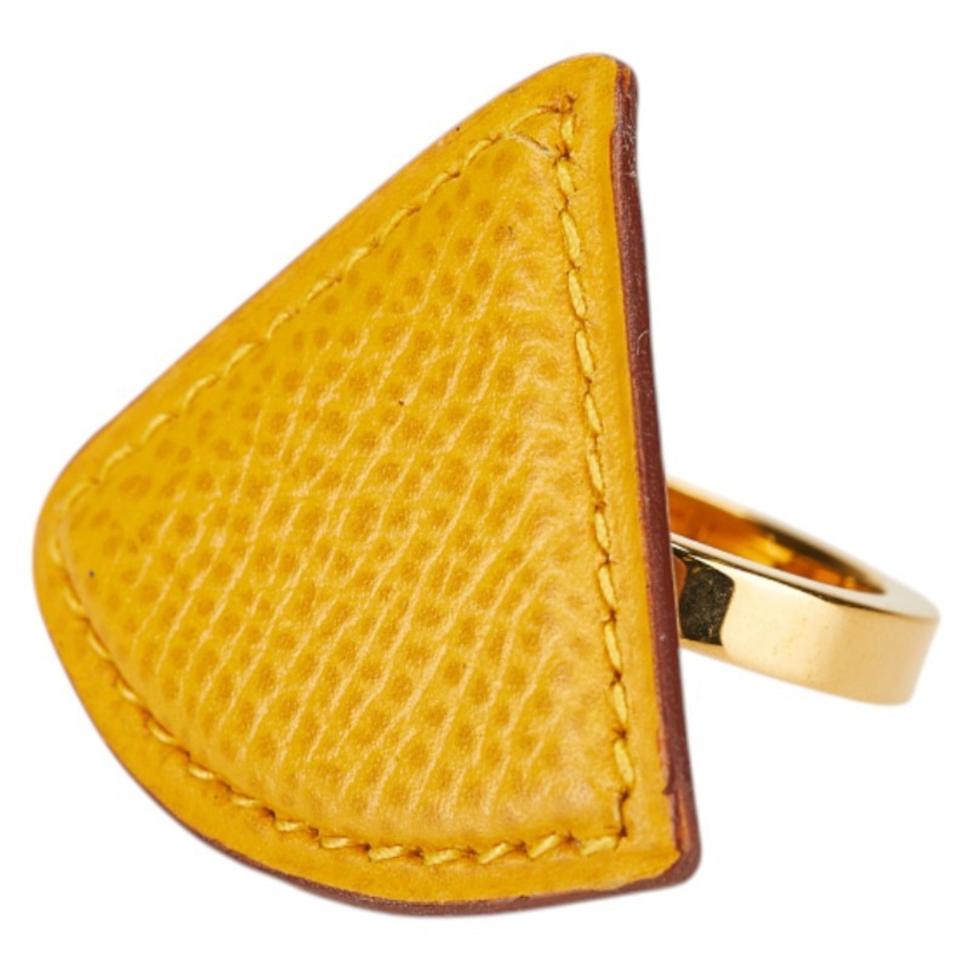 Hermes Leather Band Ring (Pre-Owned)