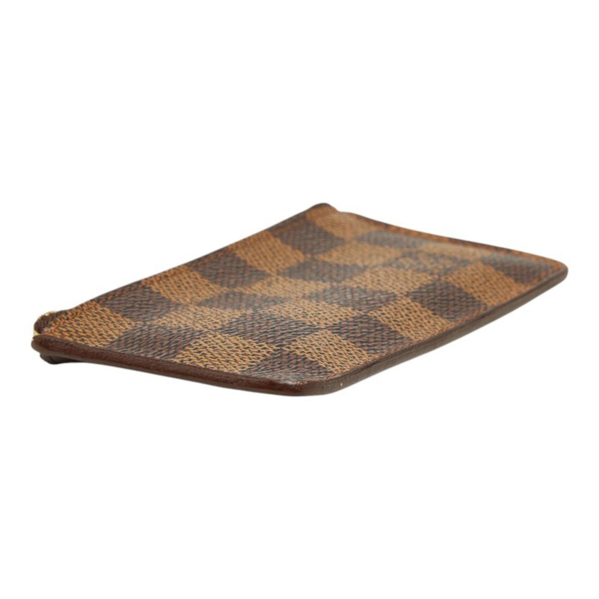 Louis Vuitton Brown Pvc Leather Pochette (Pre-Owned)