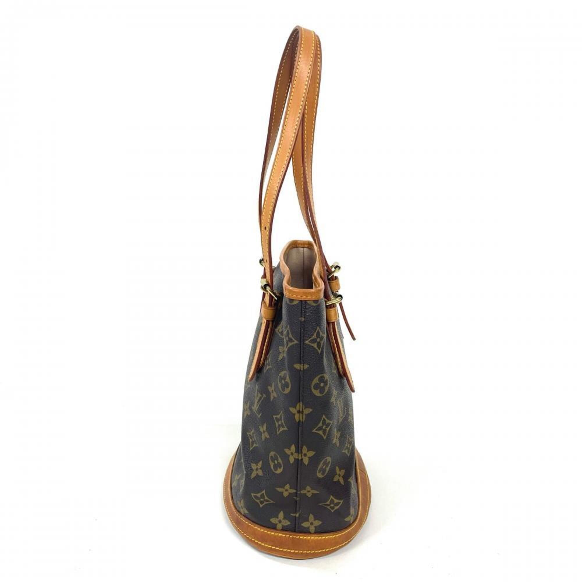 Louis Vuitton Brown Monogram Canvas Tote Bag (Pre-Owned)