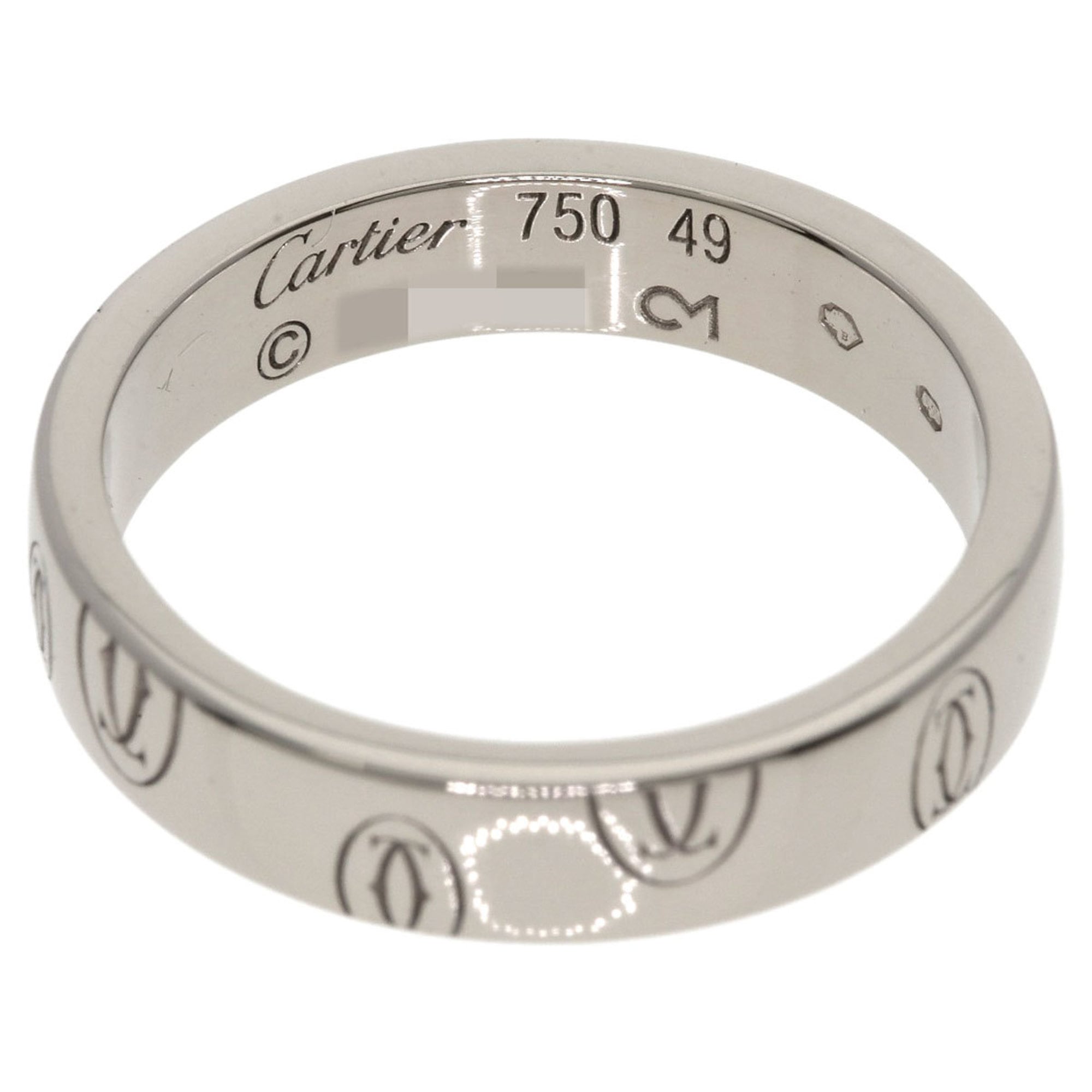 Cartier White Gold (18K) Band Ring (Pre-Owned)