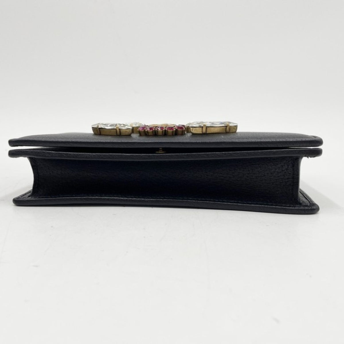 Gucci Black Leather Shoulder Bag (Pre-Owned)