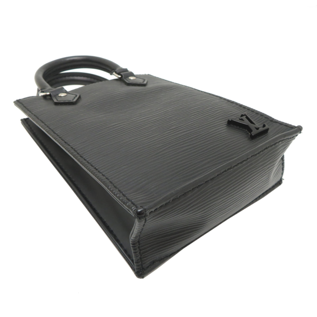Louis Vuitton Black Noir Epi Leather Handbag (Pre-Owned)