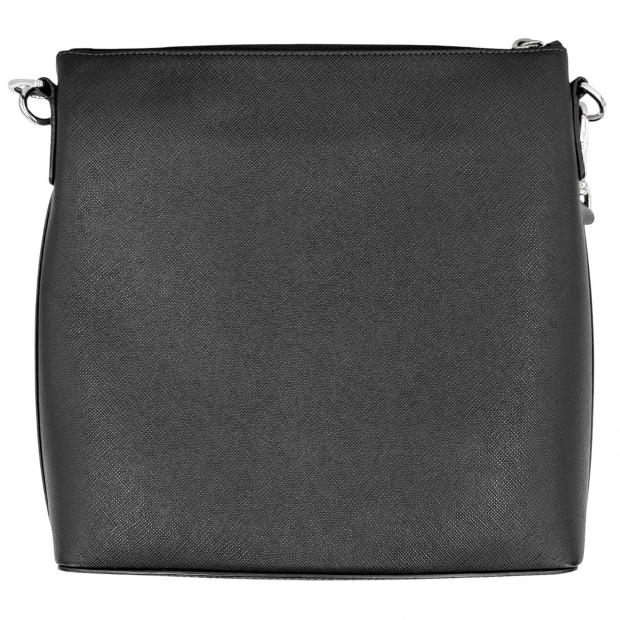Prada Black Leather Shoulder Bag (Pre-Owned)