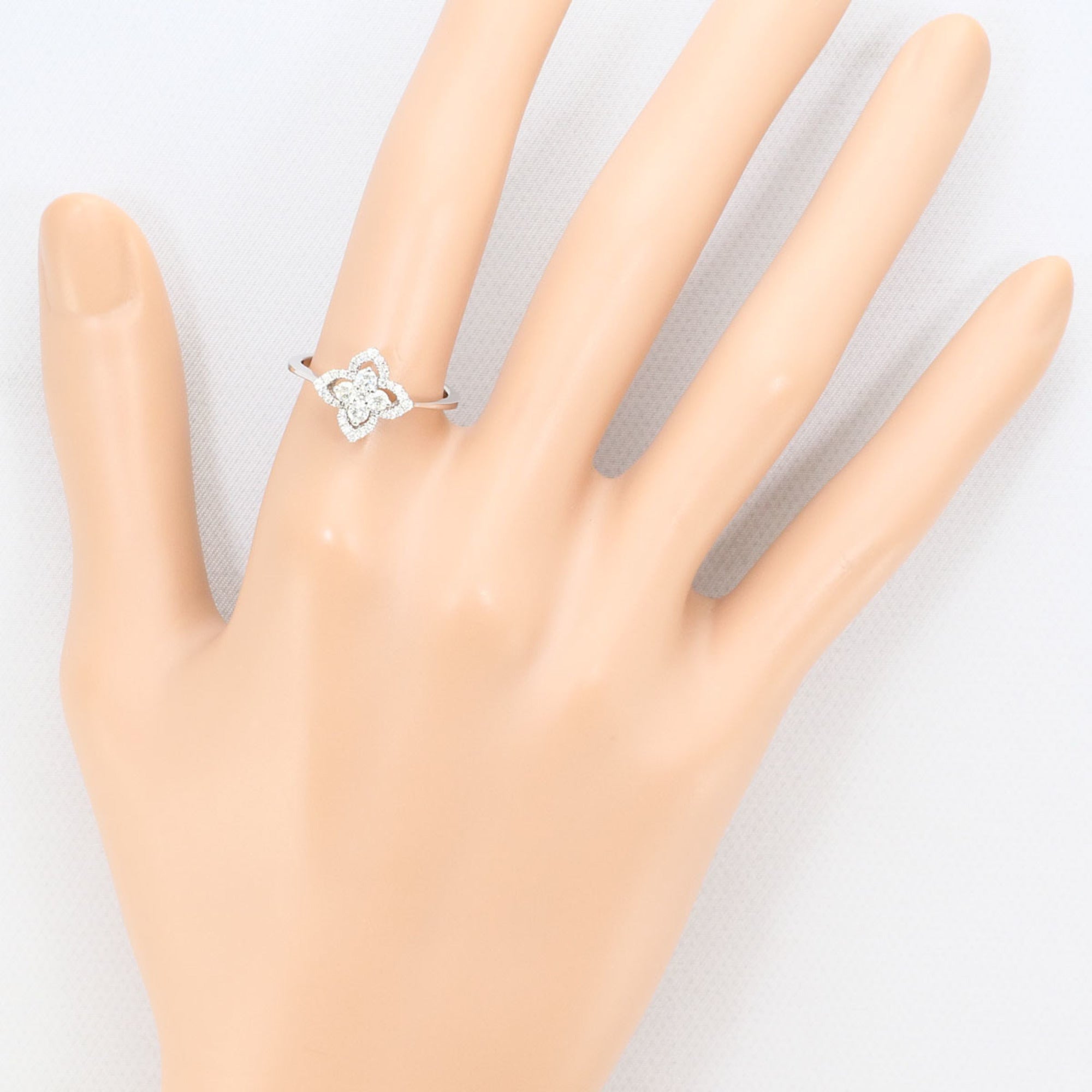 Unbranded White Gold White Gold (18K) Band Ring (Pre-Owned)