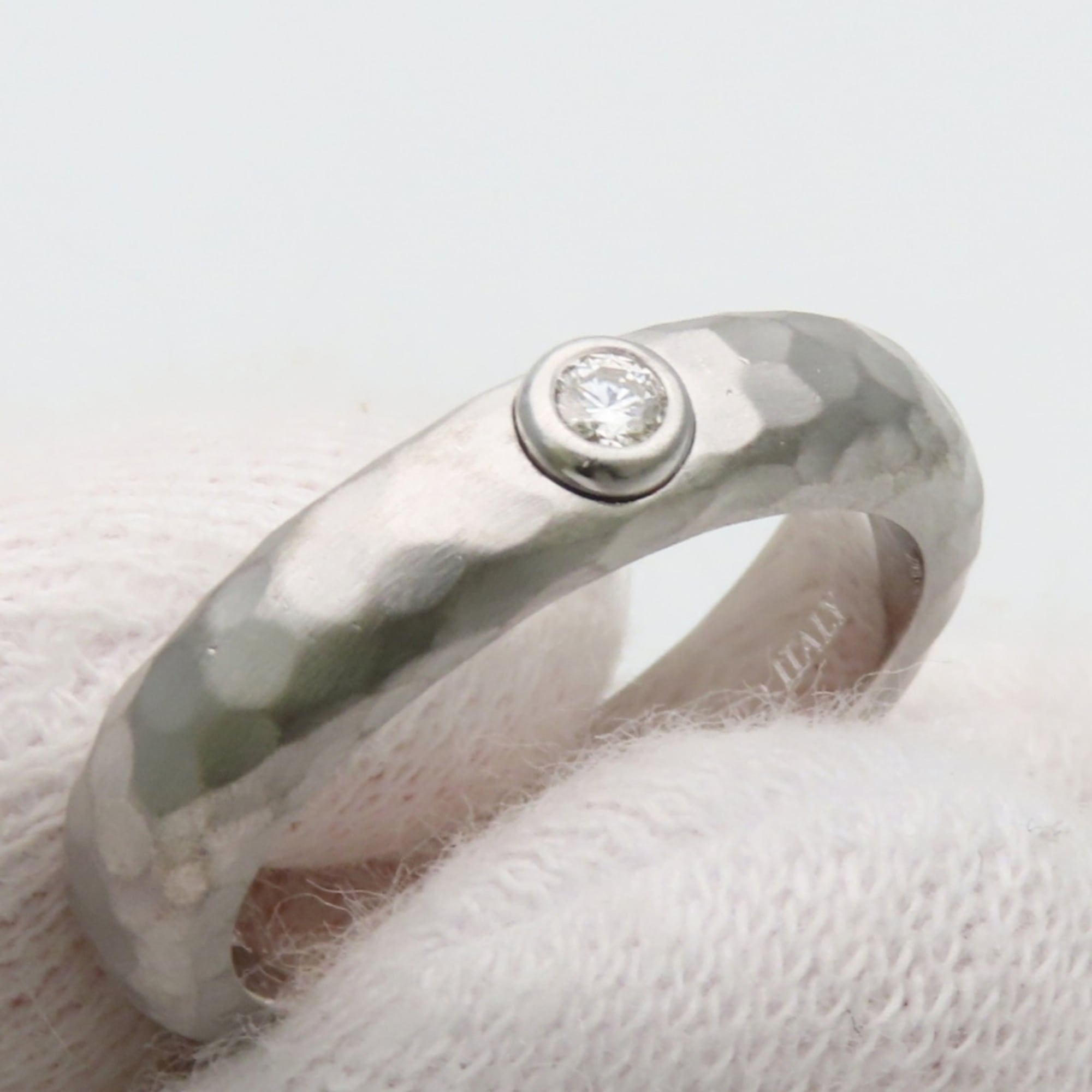 Tiffany White Gold White Gold (18K) Band Ring (Pre-Owned)