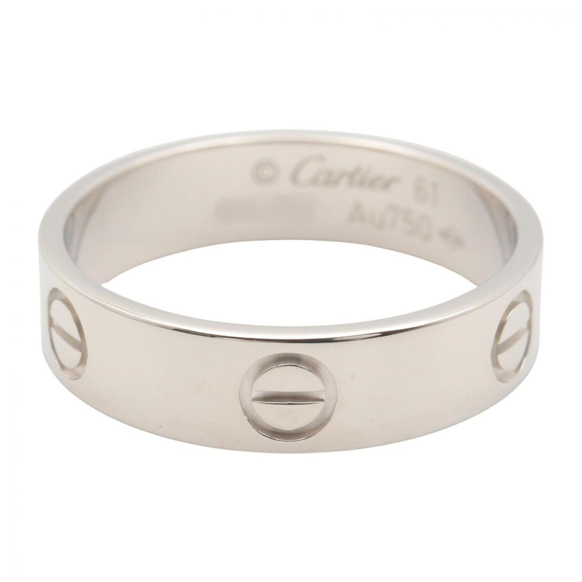 Cartier White Gold White Gold (18K) Band Ring (Pre-Owned)
