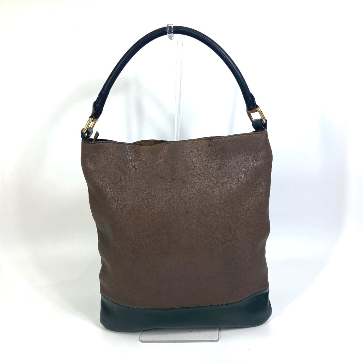 Celine Brown Leather Shoulder Bag (Pre-Owned)