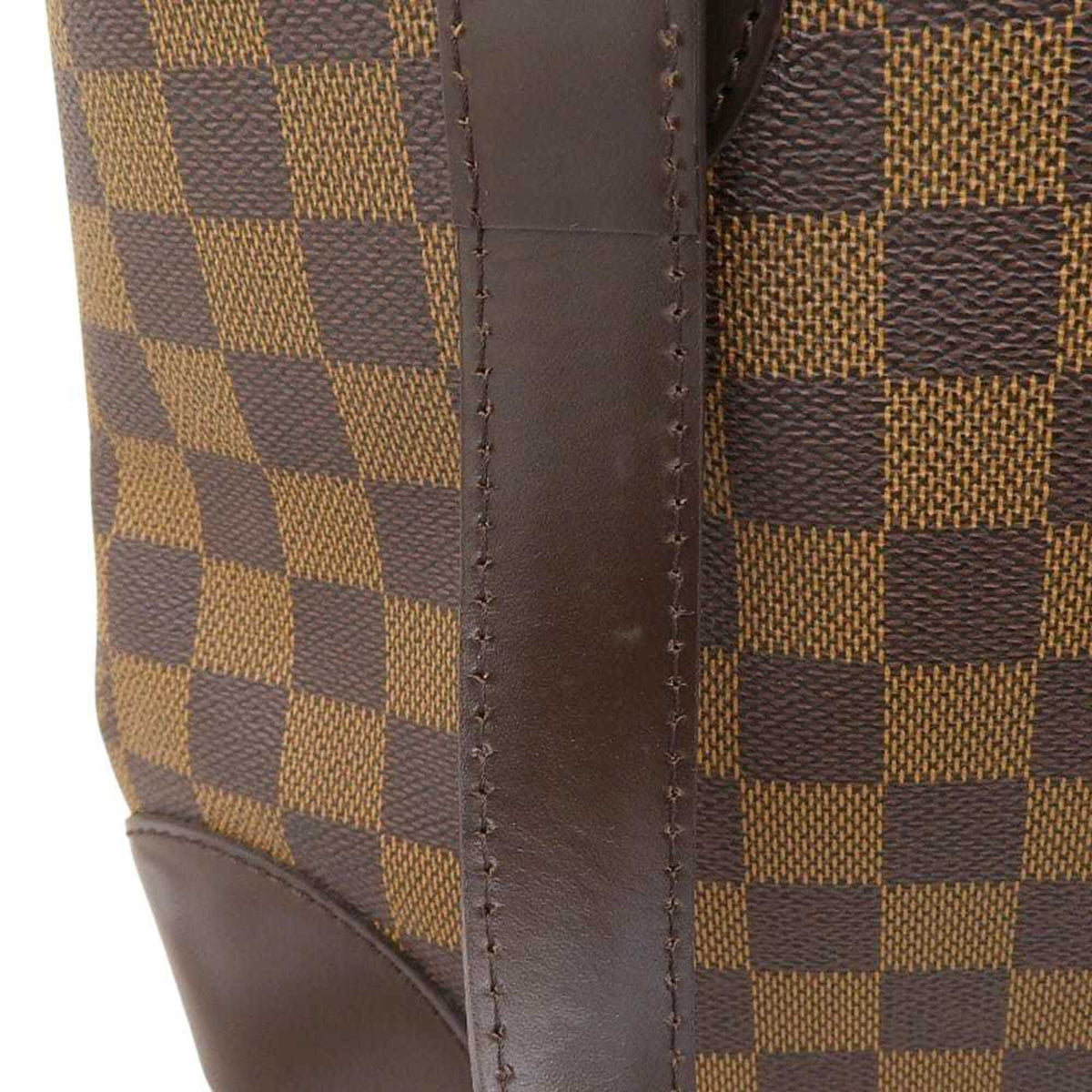 Louis Vuitton Damier Canvas Ebene Pvc Handbag Tote Bag (Pre-Owned)