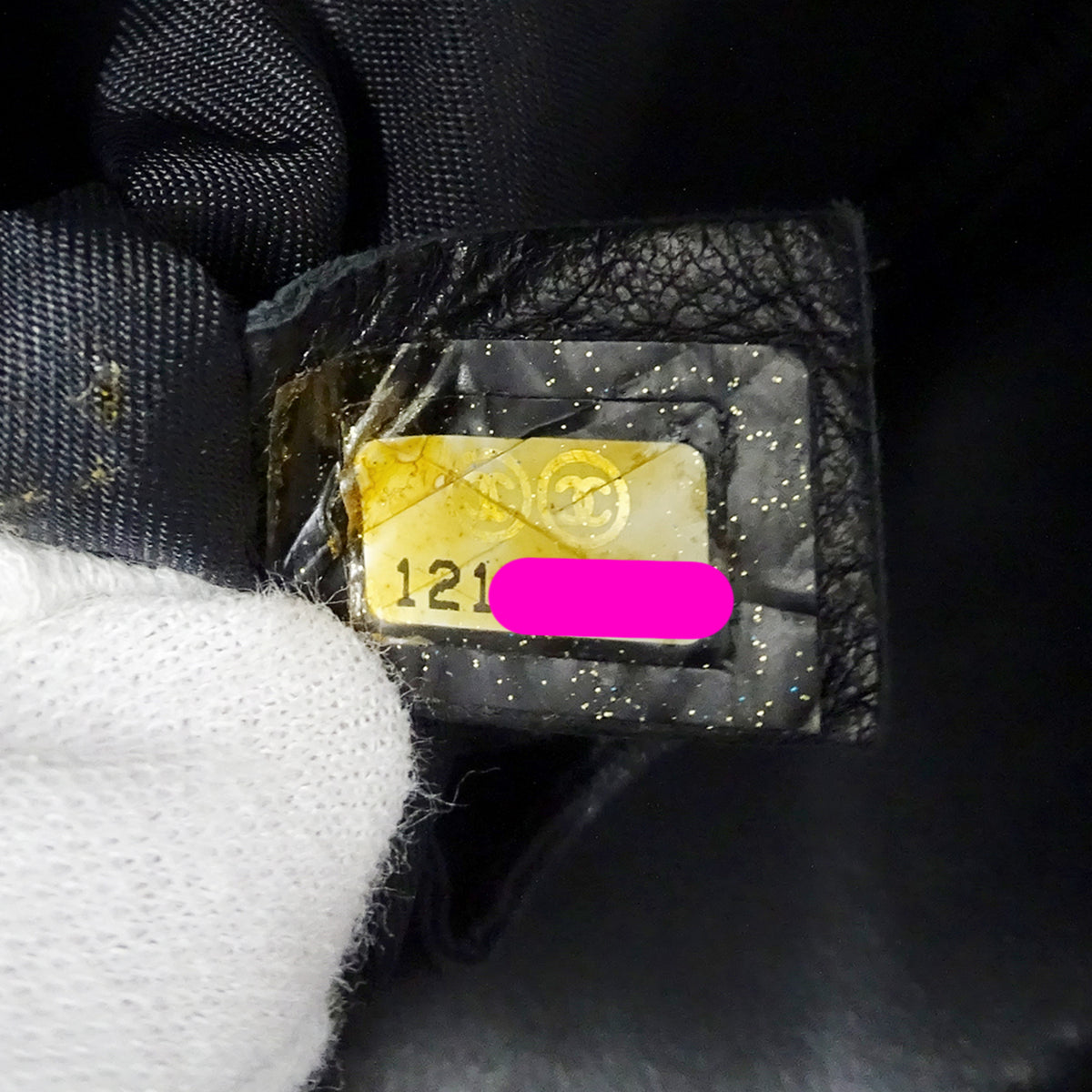 Chanel Black Coated Canvas Tote Bag (Pre-Owned)