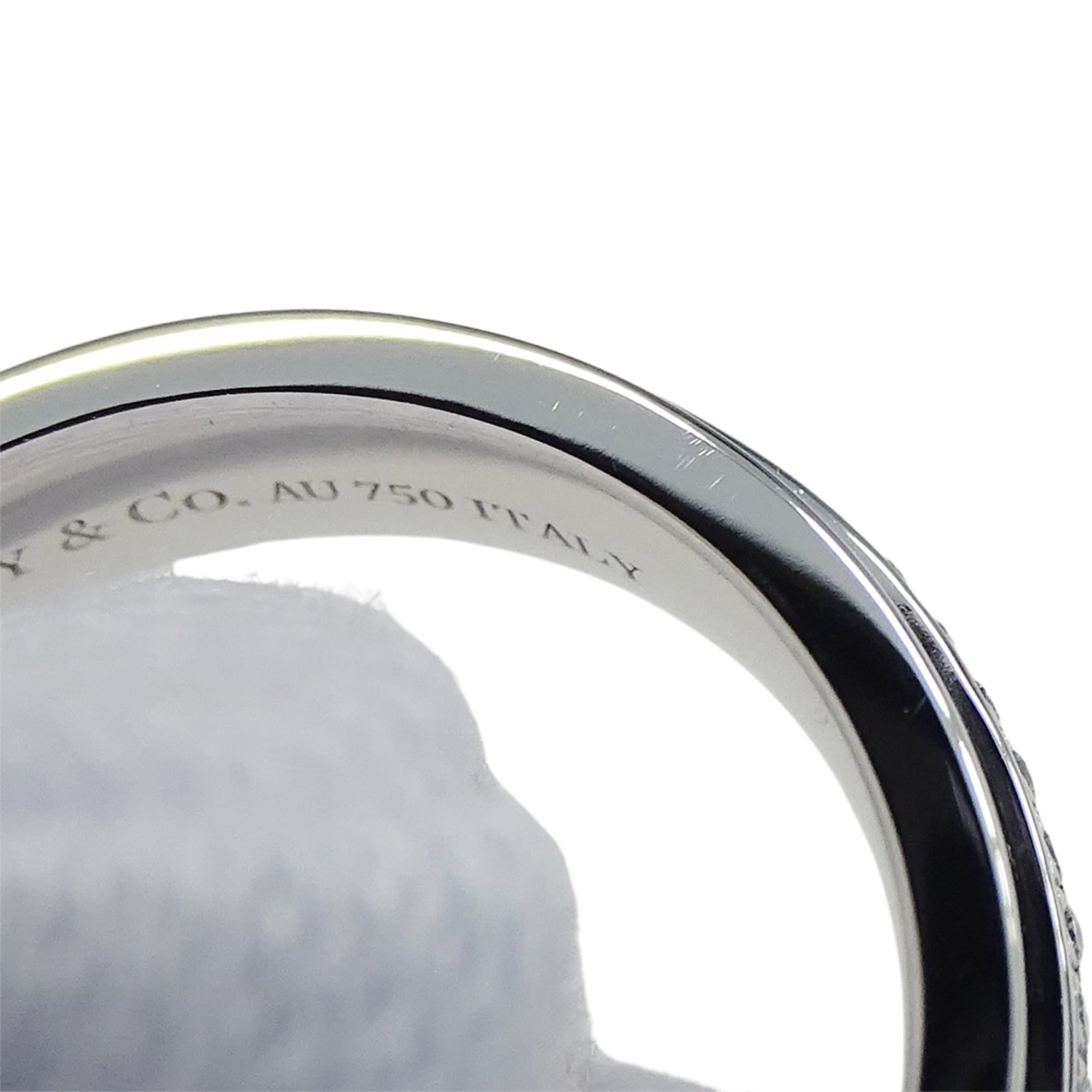 Tiffany White Gold White Gold (18K) Band Ring (Pre-Owned)