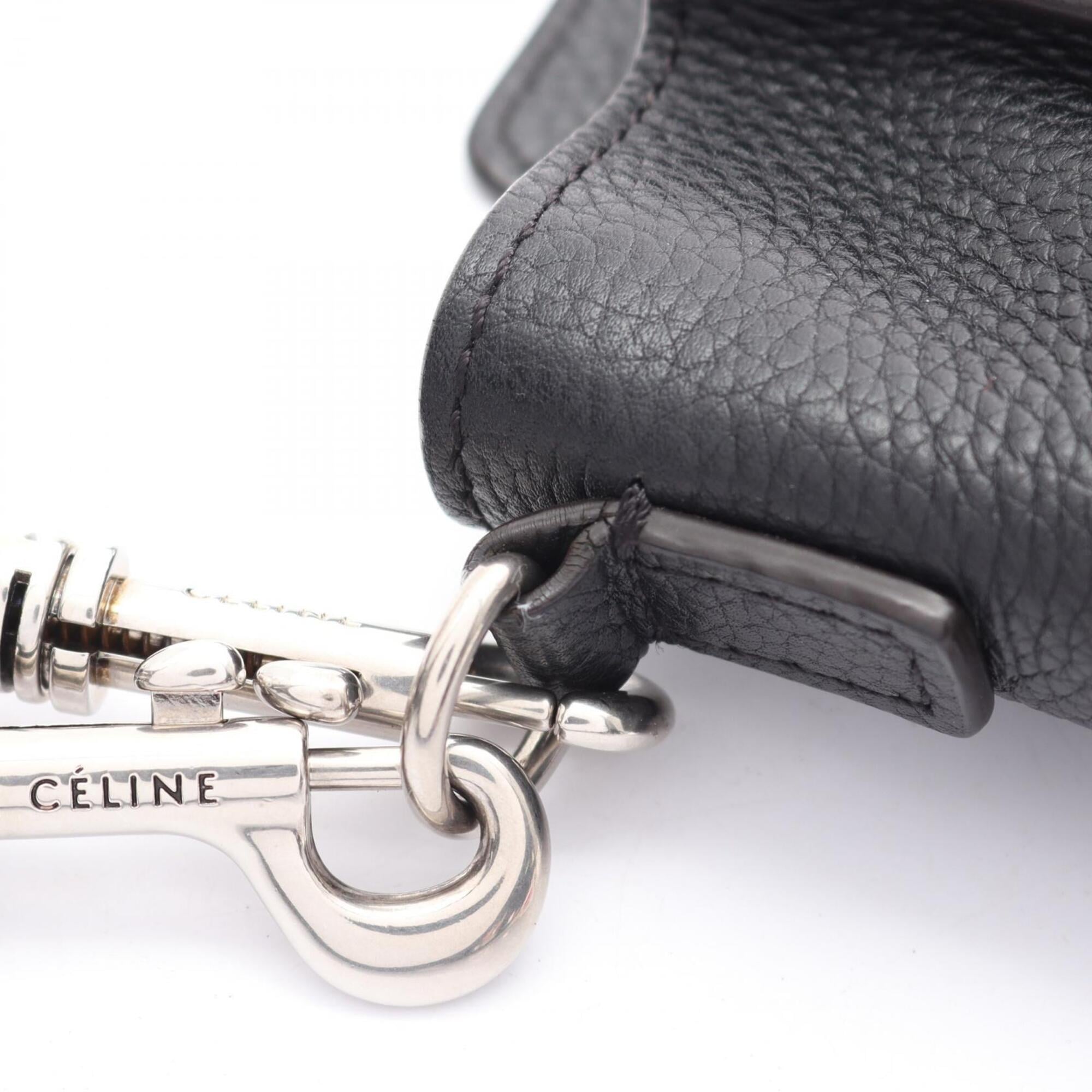 Celine Black Leather Handbag (Pre-Owned)