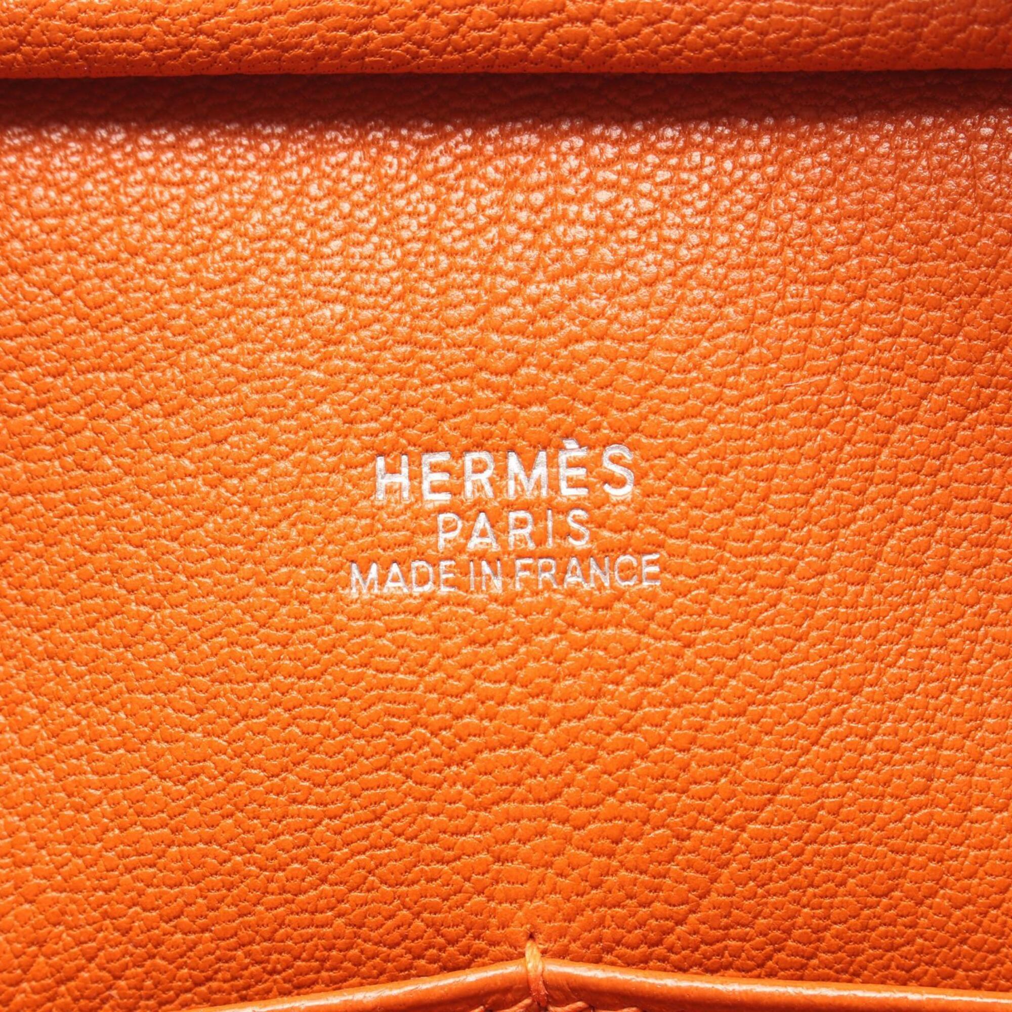Hermes Orange Epsom Leather Handbag (Pre-Owned)
