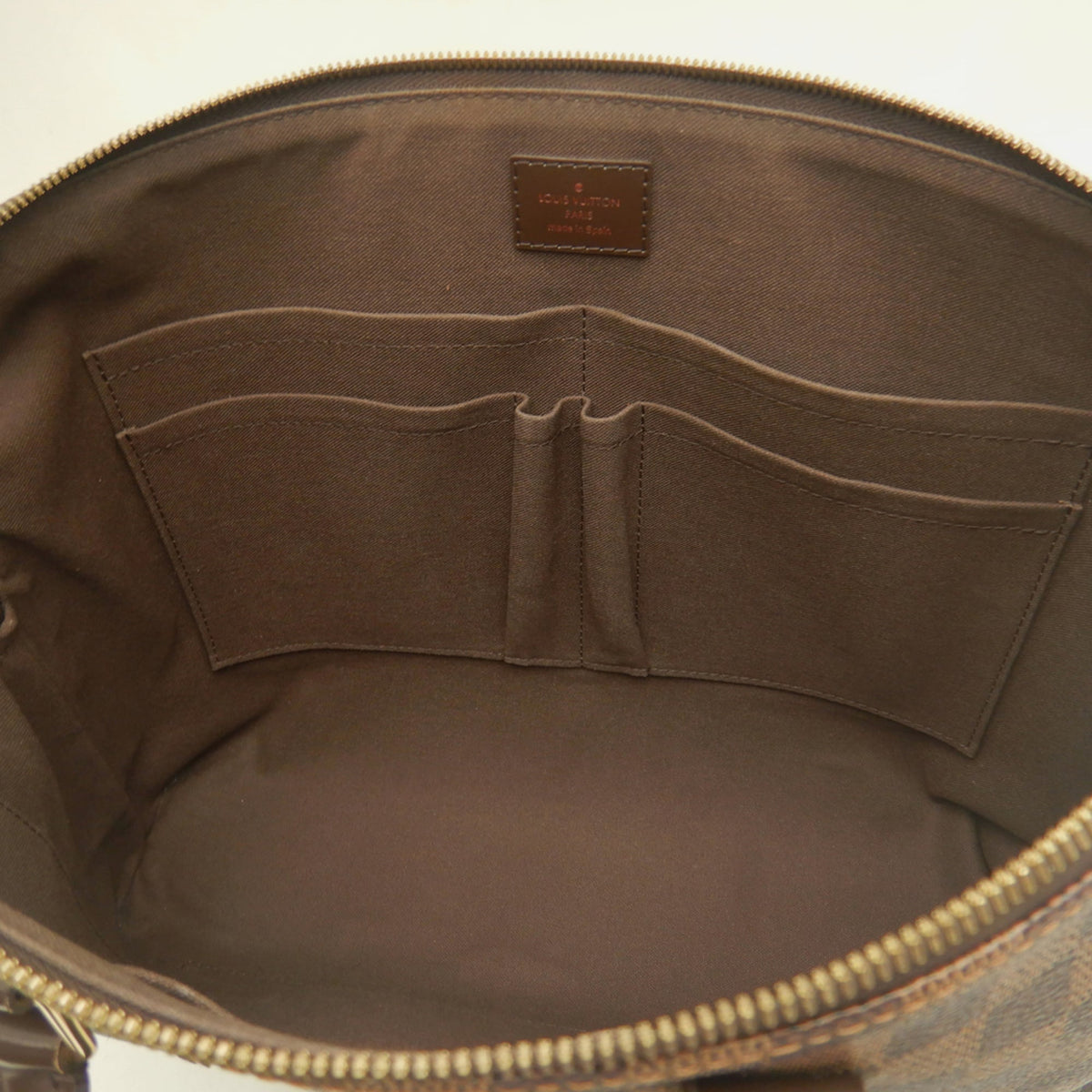 Louis Vuitton Damier Canvas Ebene Damier Canvas Briefcase Handbag Shoulder Bag (Pre-Owned)