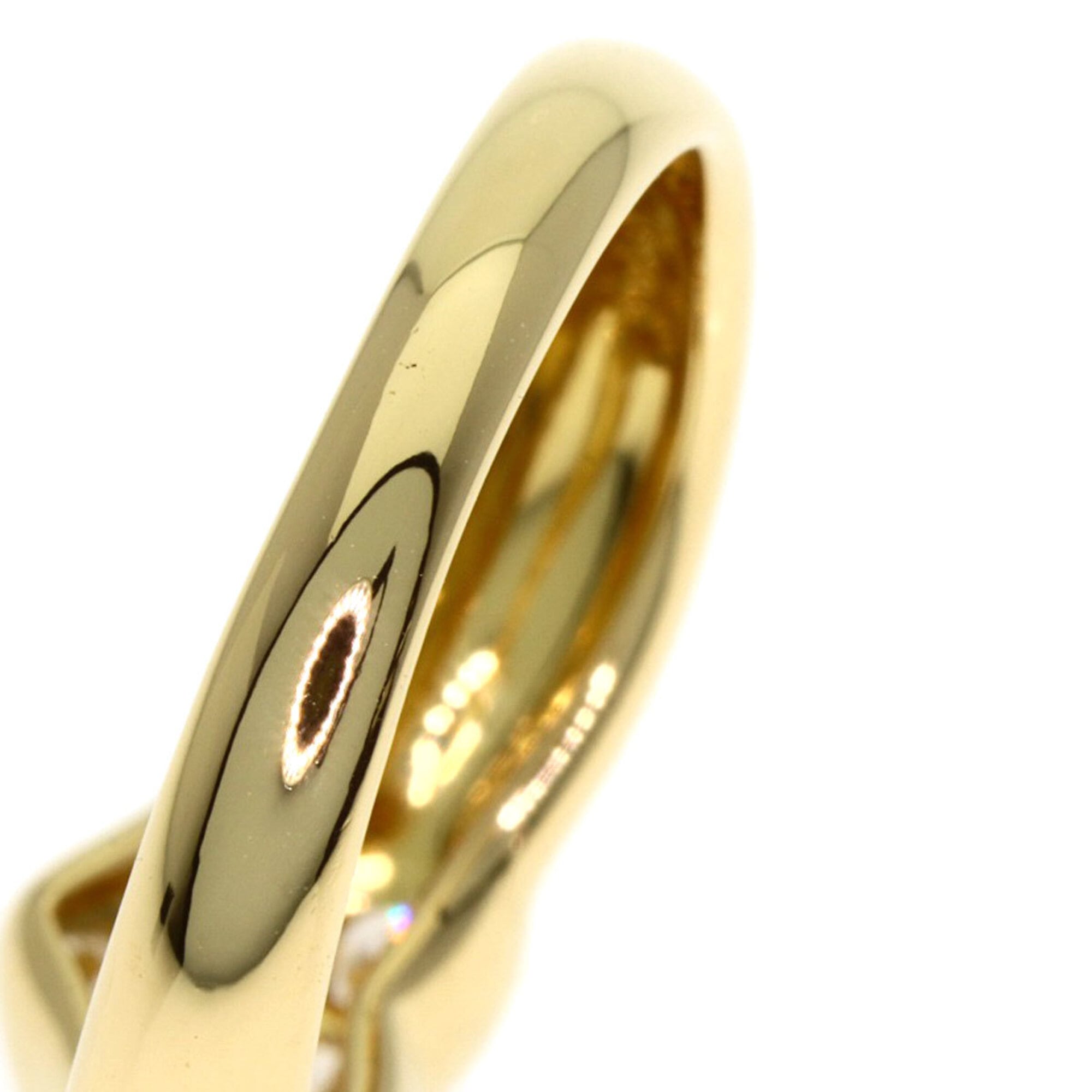 Tiffany Heart Yellow Gold (18K) Band Ring (Pre-Owned)