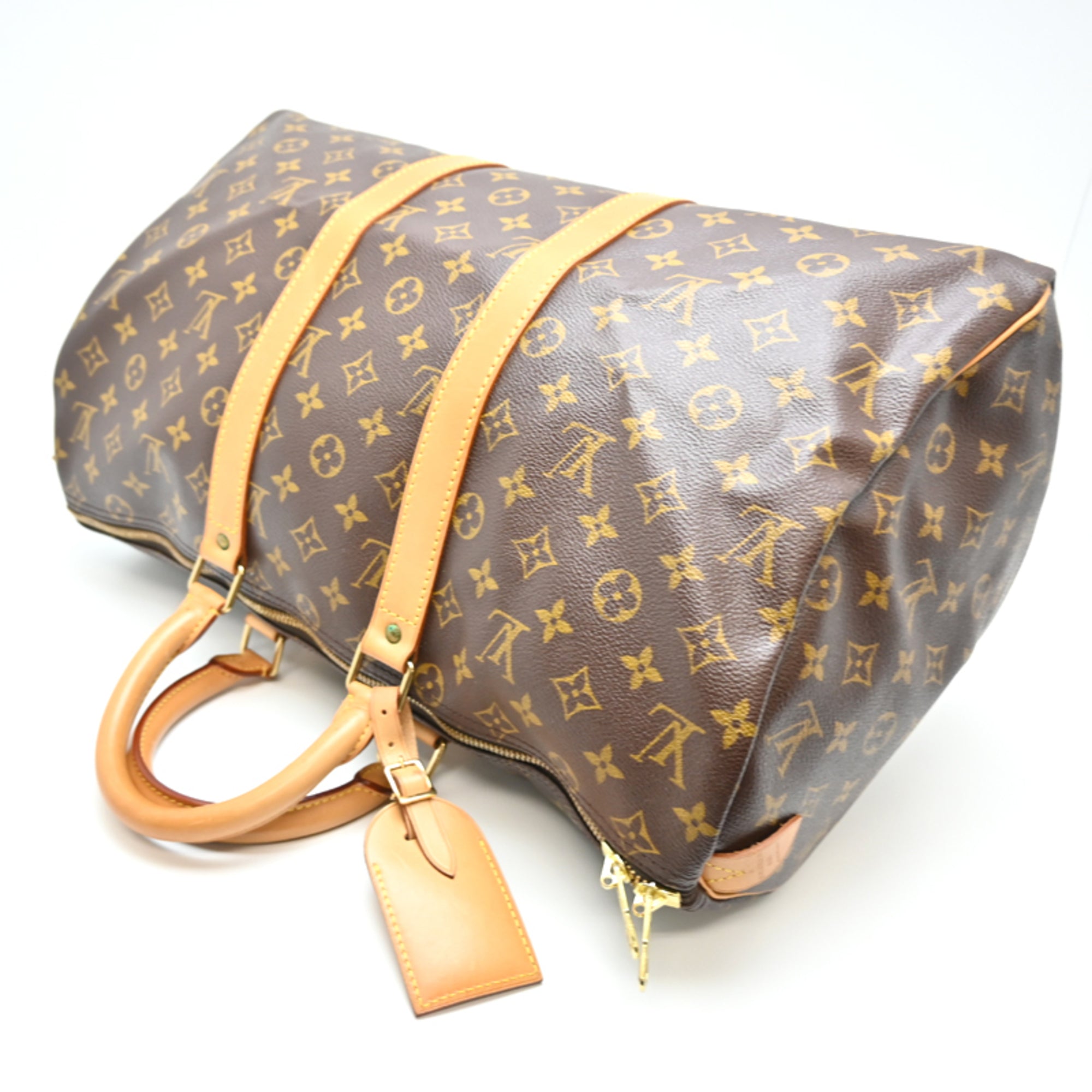 Louis Vuitton Brown Monogram Boston Bag (Pre-Owned)
