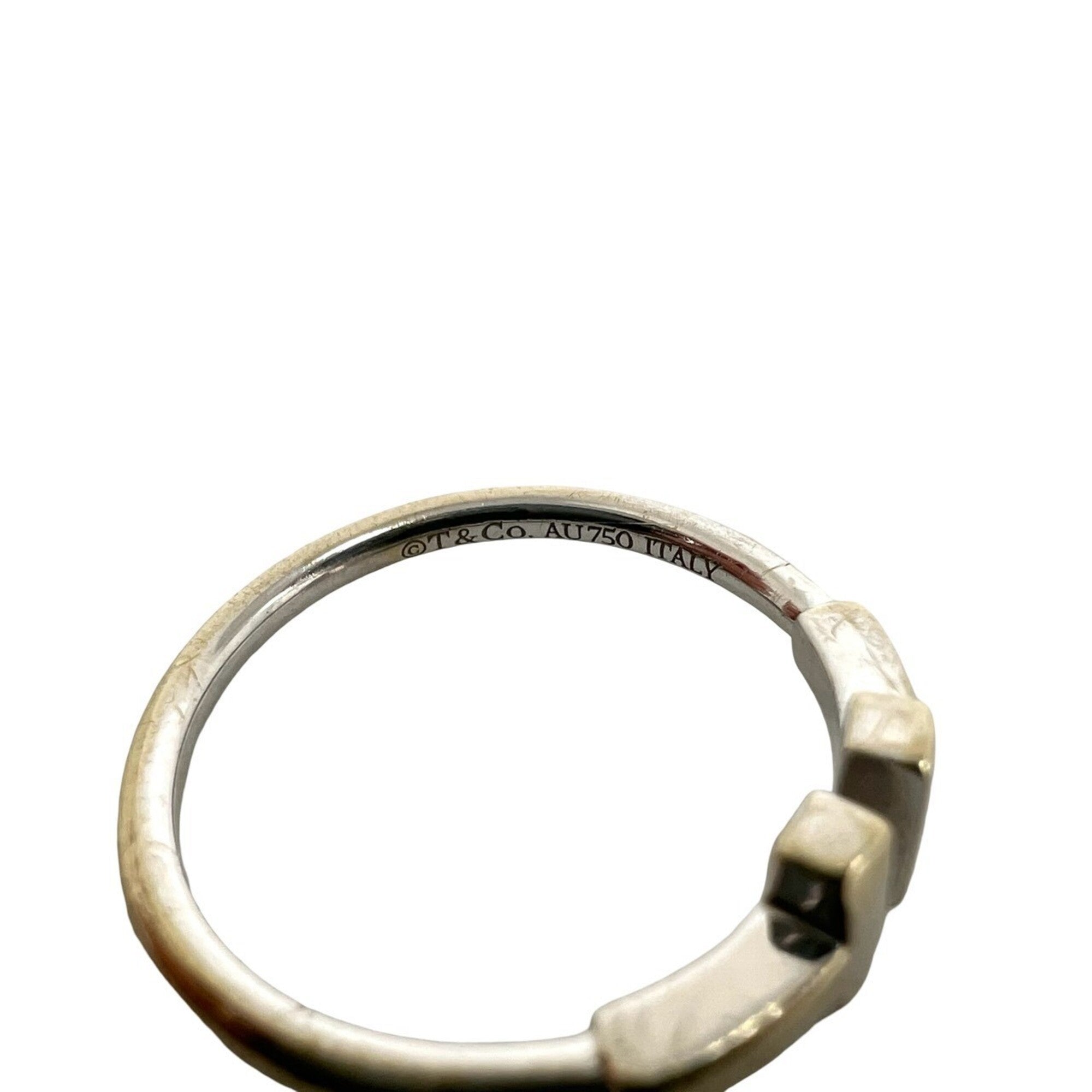 Tiffany Silver Silver 925 Band Ring (Pre-Owned)