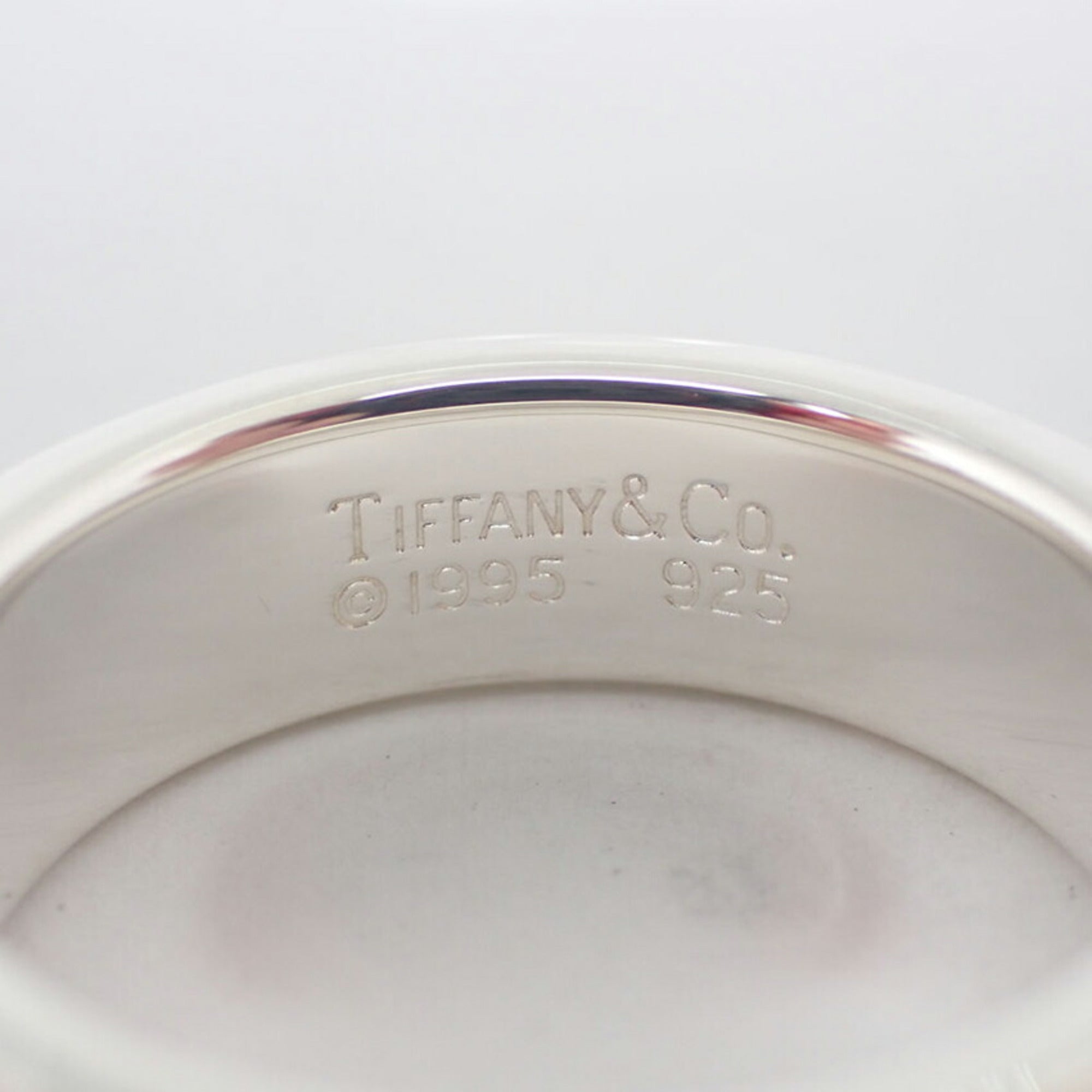 Tiffany Sterling Silver 925 Band Ring (Pre-Owned)