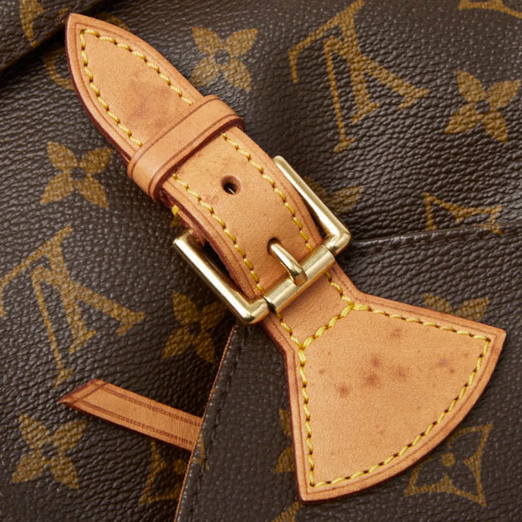 Louis Vuitton Brown Pvc Leather Backpack (Pre-Owned)