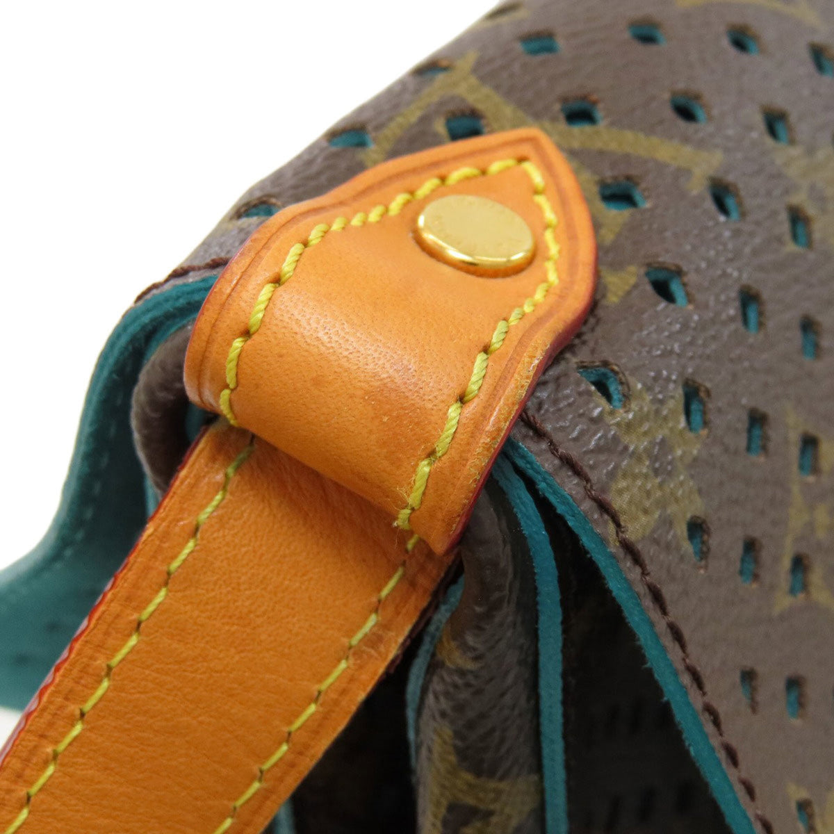 Louis Vuitton Monogram Monogram Turquoise Monogram Shoulder Bag (Pre-Owned)