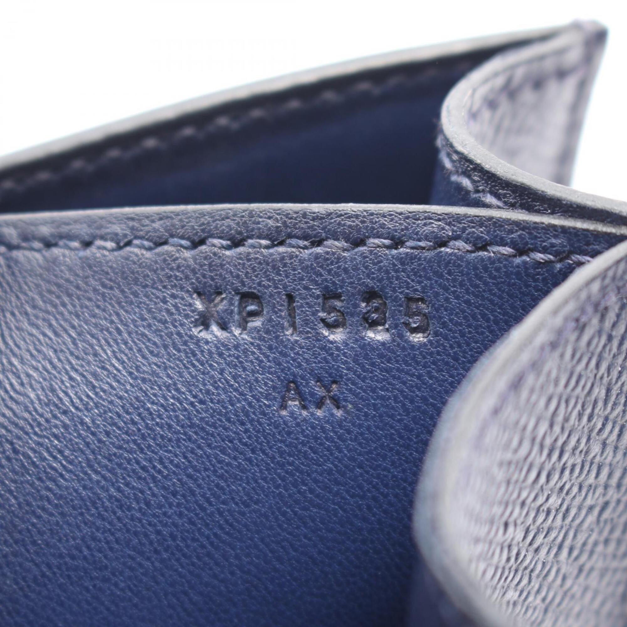 Hermes Bleu Saphir Navy Epsom Leather Handbag Shoulder Bag (Pre-Owned)