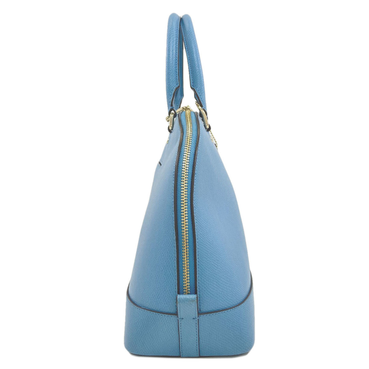 Coach Blue Leather Handbag (Pre-Owned)