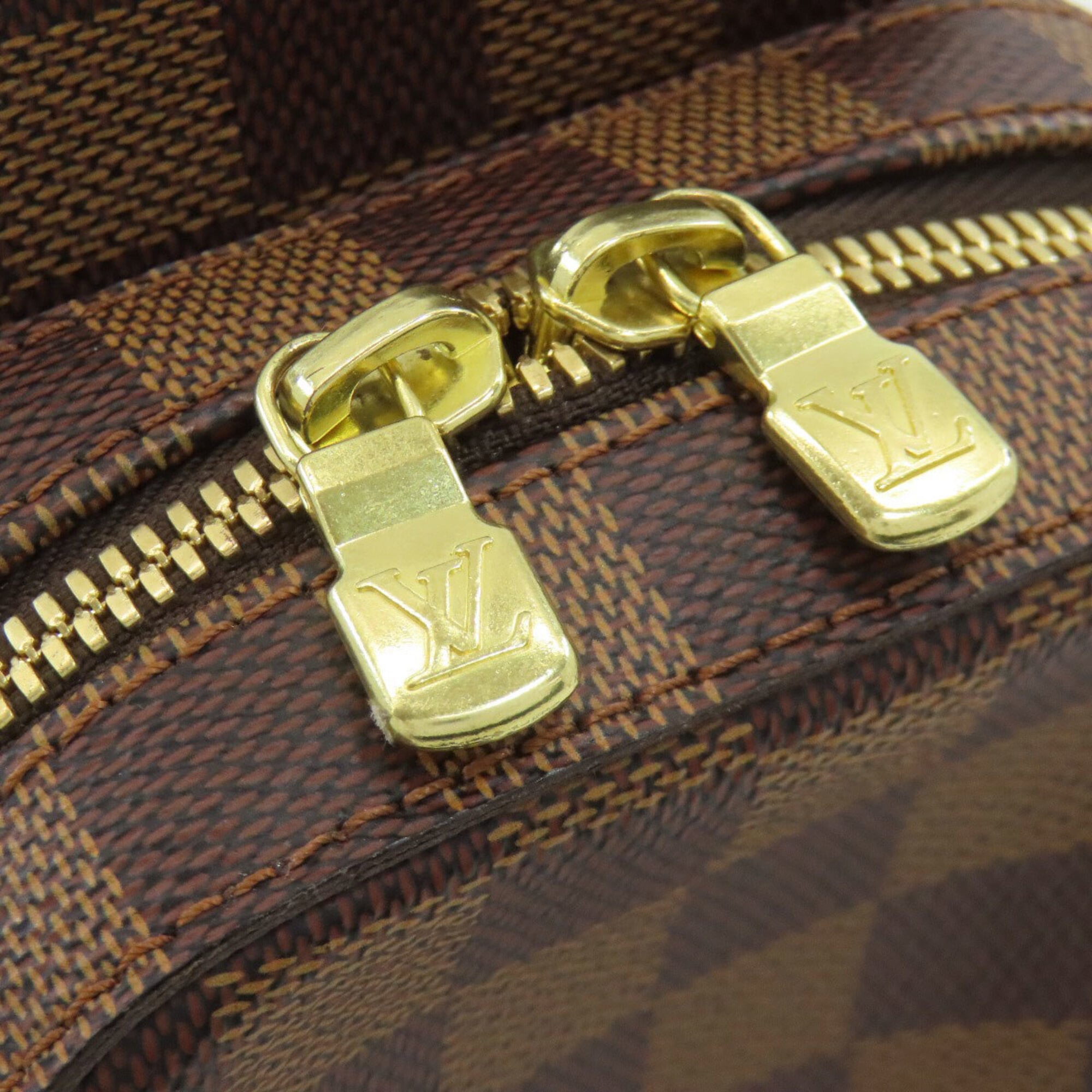 Louis Vuitton Damier Canvas Ebene Damier Canvas Sling Bag (Pre-Owned)
