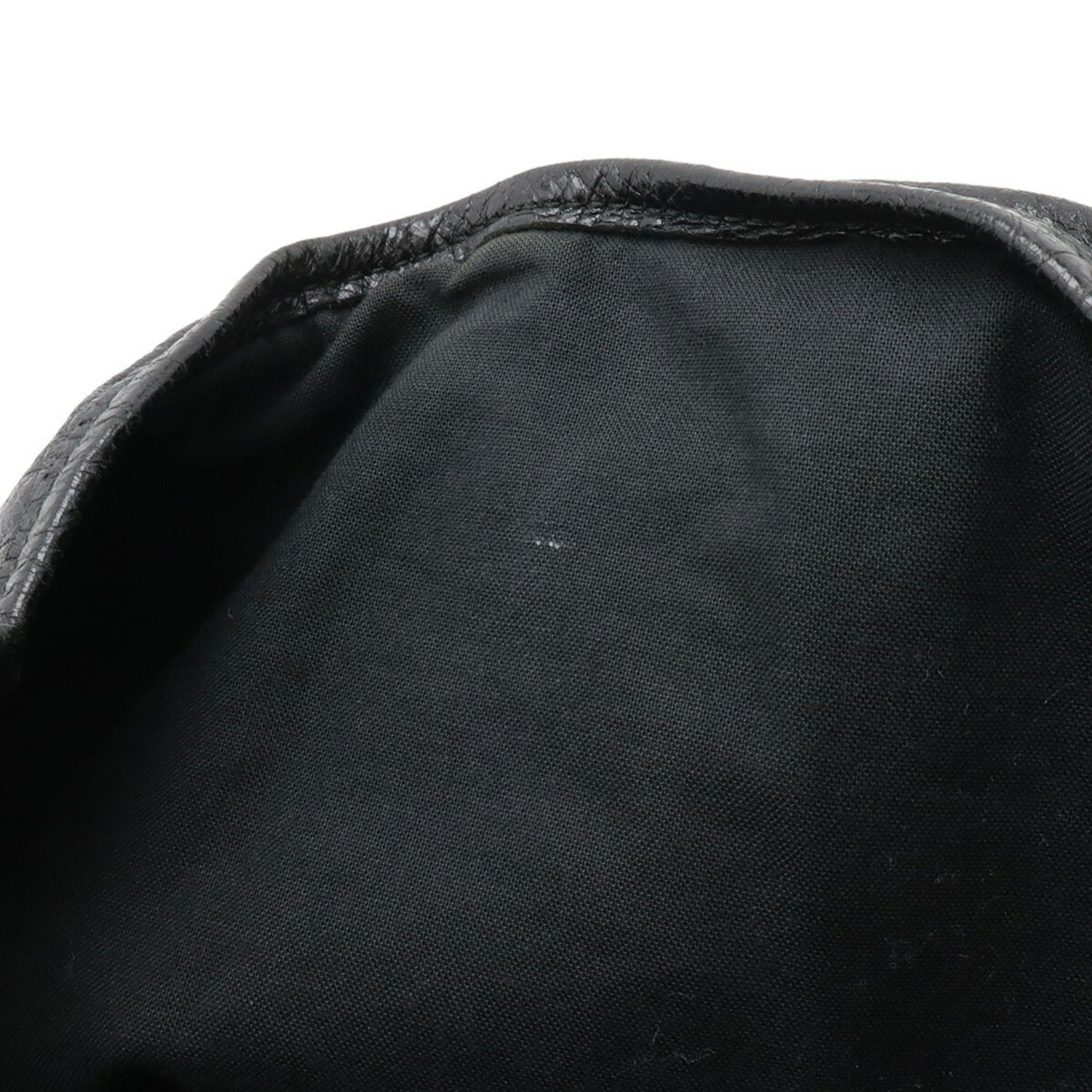 Balenciaga Black Leather Handbag Tote Bag (Pre-Owned)