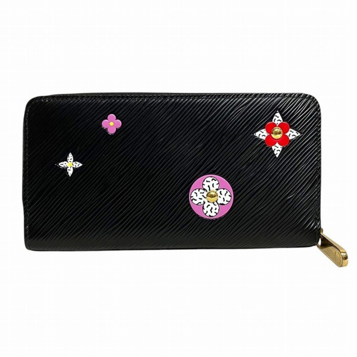 Louis Vuitton Black Noir Epi Leather Coin Purse/Coin Case (Pre-Owned)