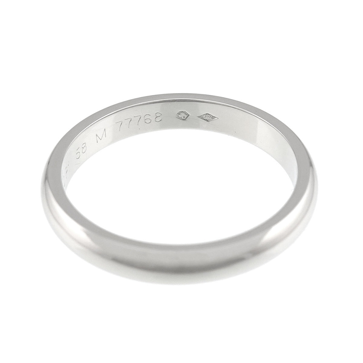 Cartier Platinum 950 Band Ring (Pre-Owned)