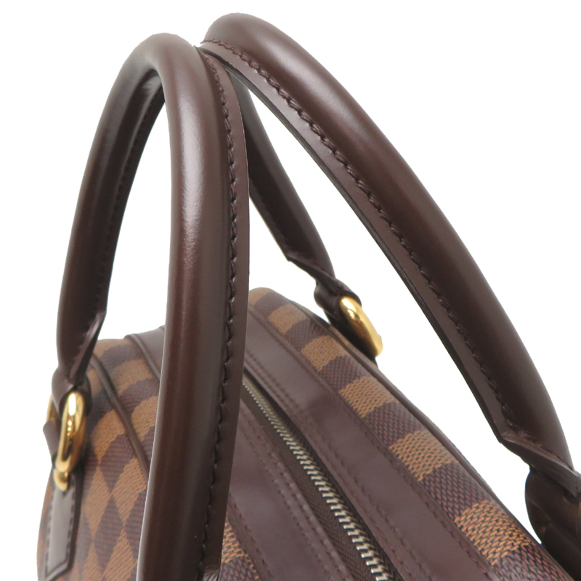 Louis Vuitton Brown Damier Canvas Handbag (Pre-Owned)