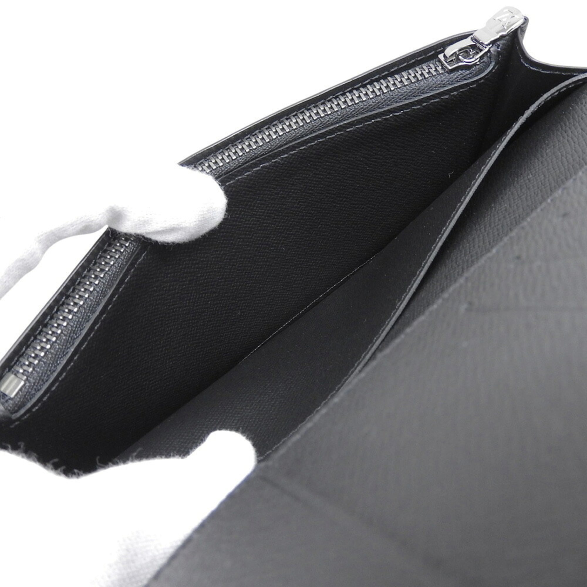 Louis Vuitton Monogram Eclipse Monogram Eclipse Long Wallet (Bi-Fold) (Pre-Owned)