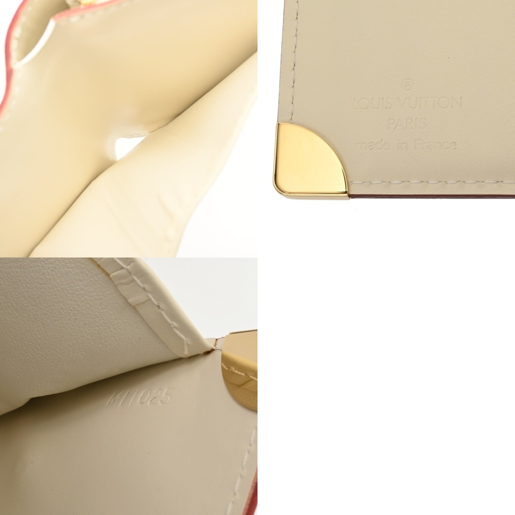 Louis Vuitton Blanc Leather Wallet (Bi-Fold) (Pre-Owned)