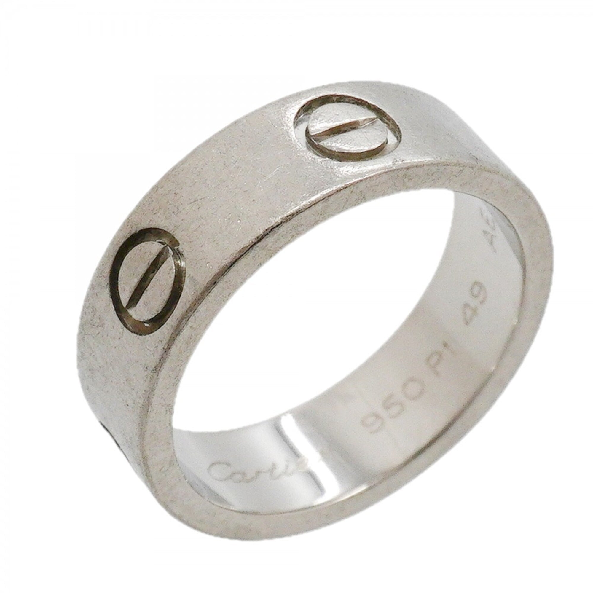 Cartier Platinum 950 Band Ring (Pre-Owned)