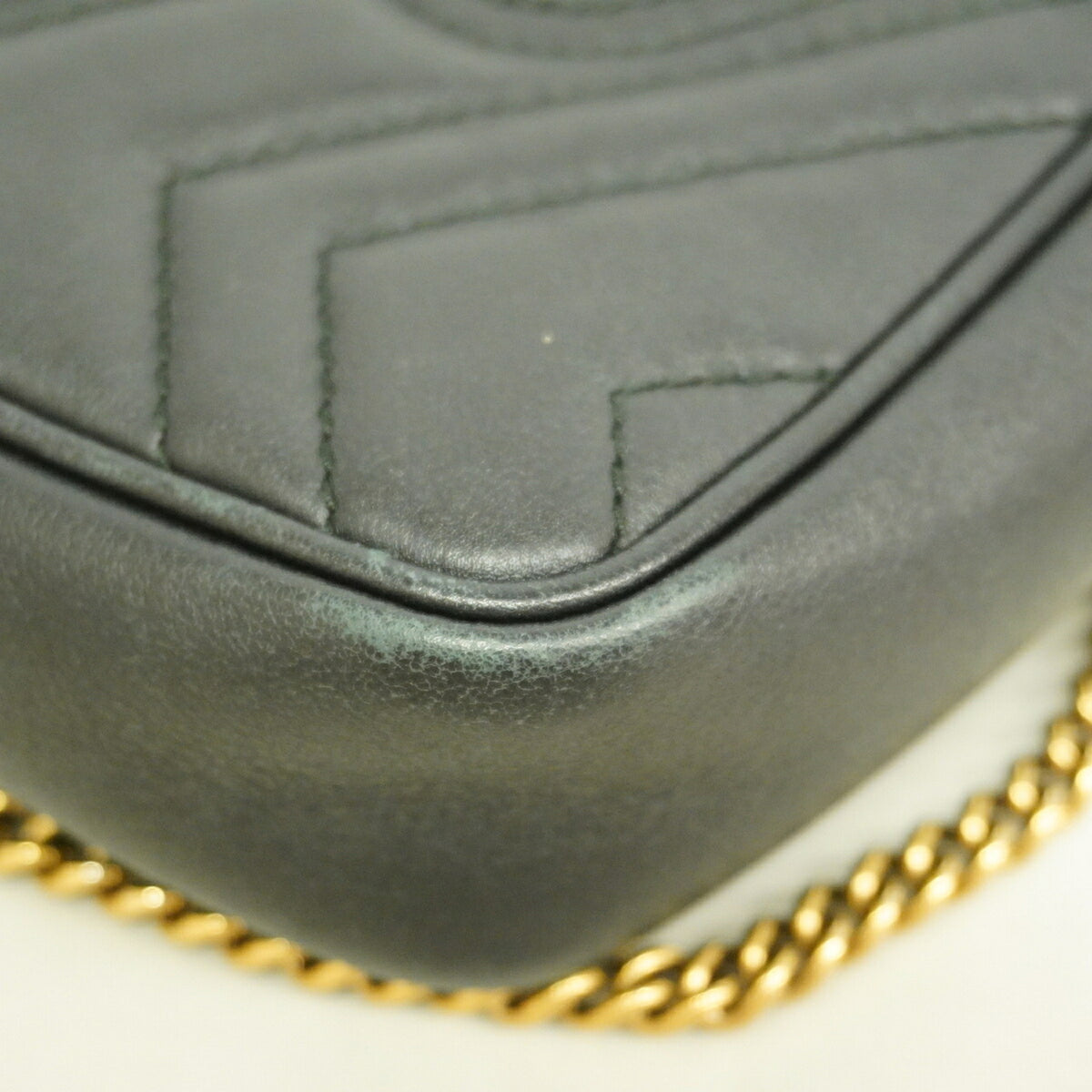 Gucci Black Leather Shoulder Bag (Pre-Owned)