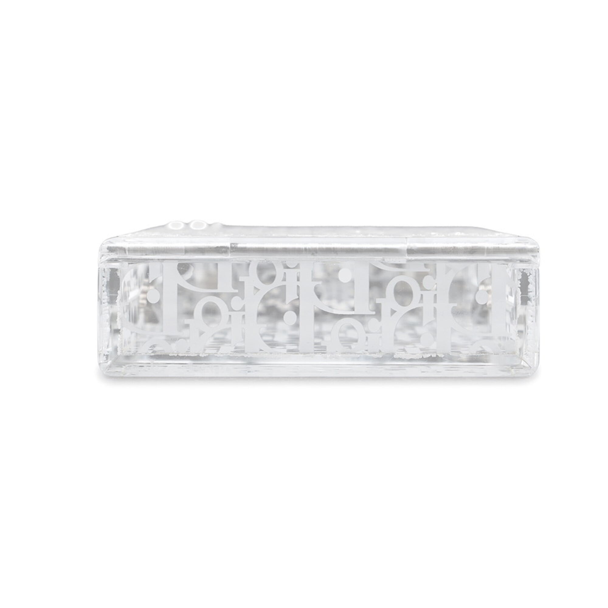Christian Dior White Acrylic Handbag Shoulder Bag (Pre-Owned)