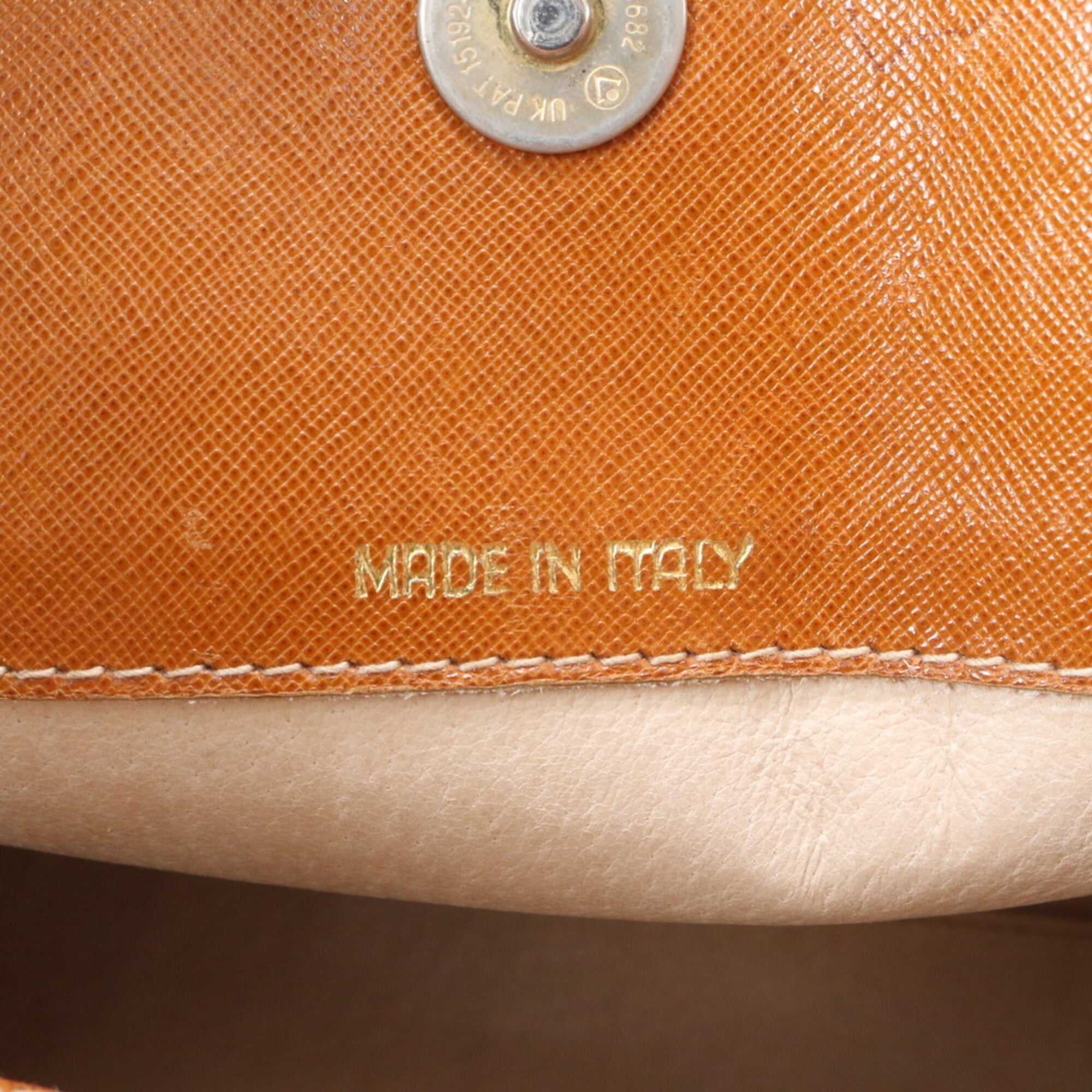 Loewe Camel Leather Handbag Shoulder Bag Tote Bag (Pre-Owned)