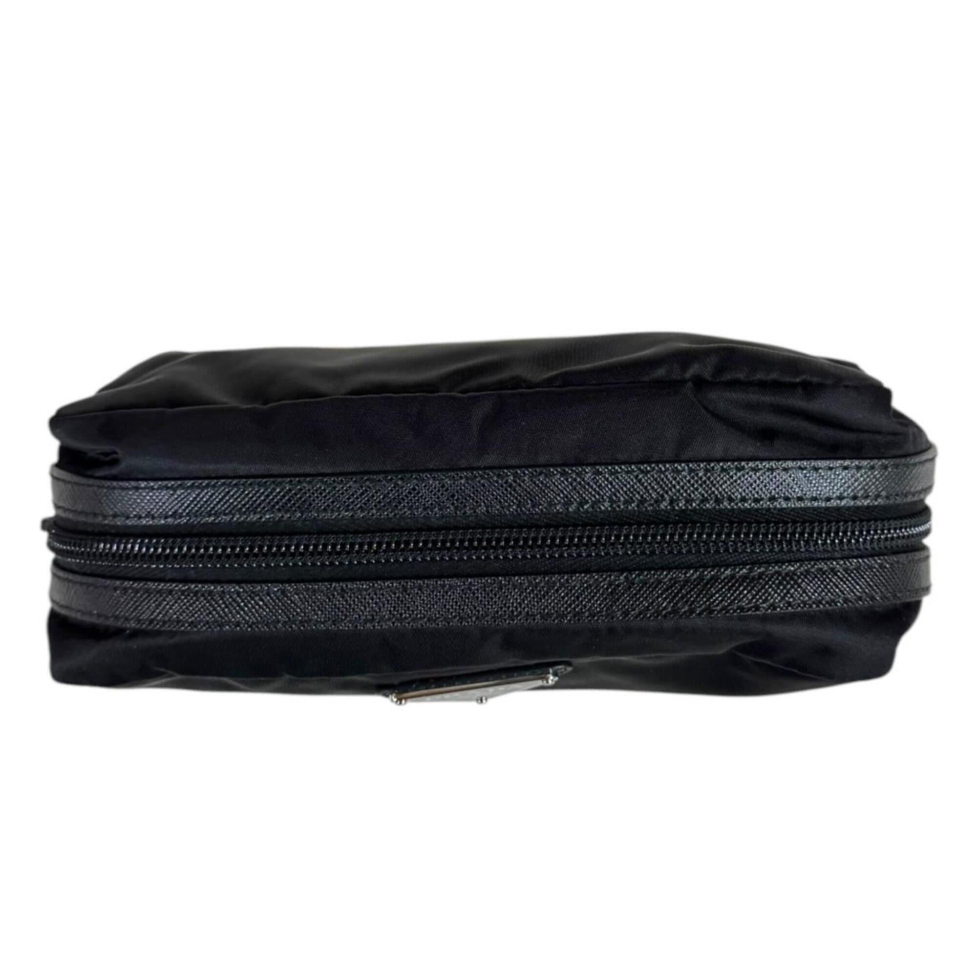 Prada Black Nylon Pouch (Pre-Owned)