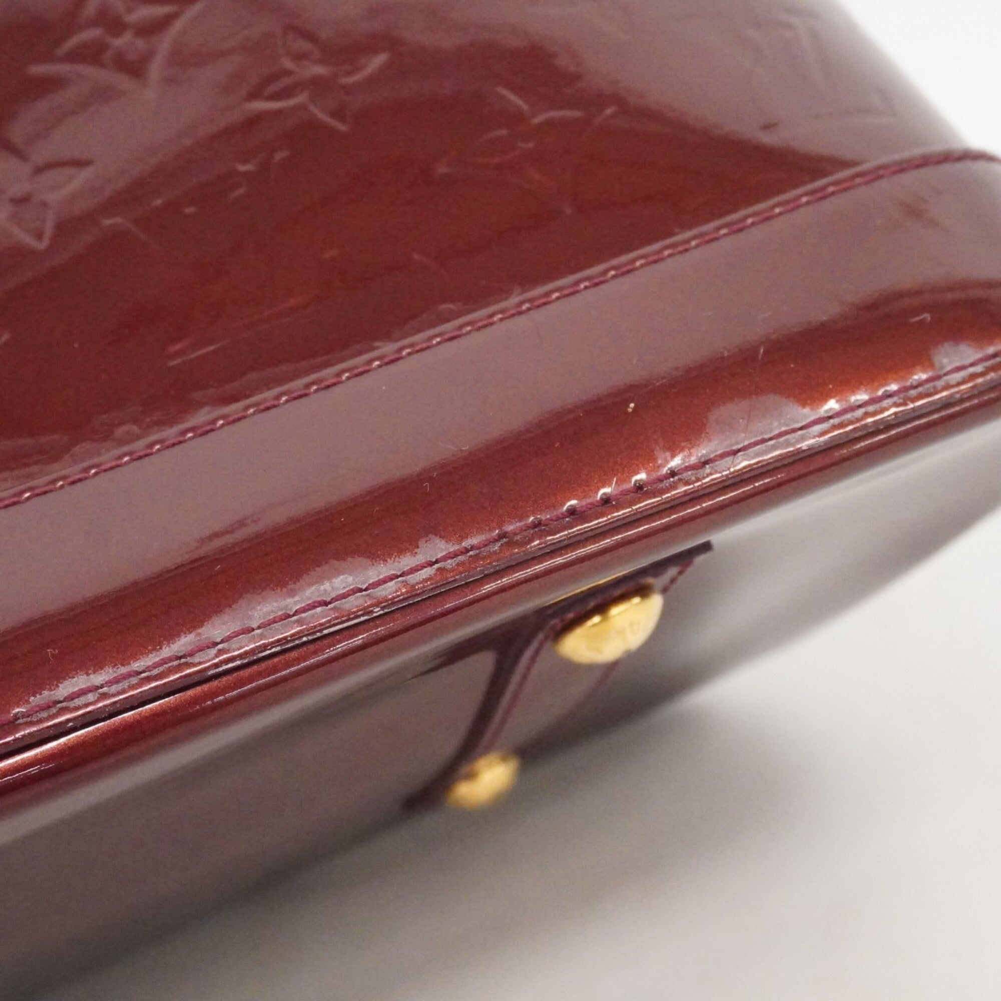 Louis Vuitton Rouge Fauviste Handbag (Pre-Owned)