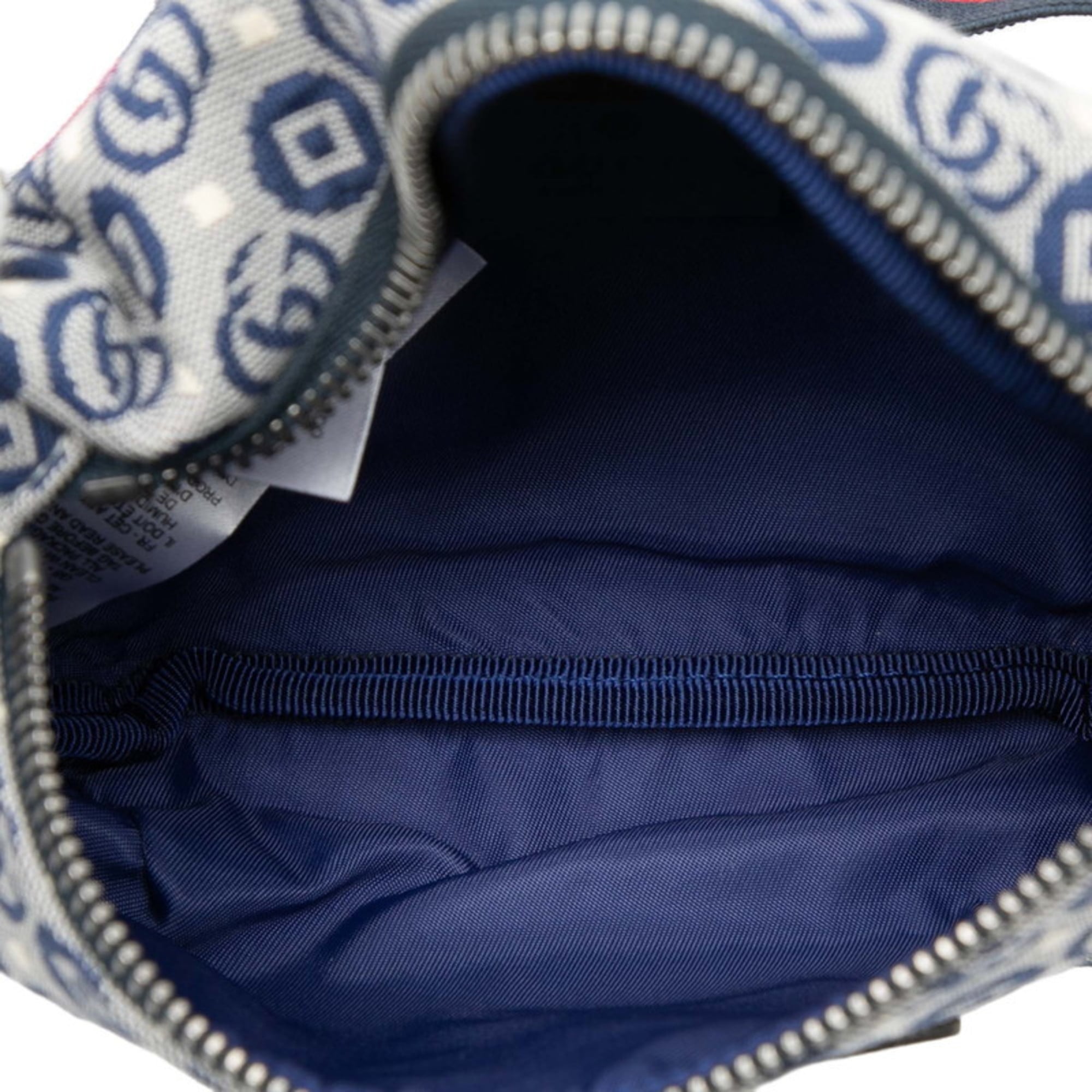 Gucci Blue Nylon Sling Bag (Pre-Owned)