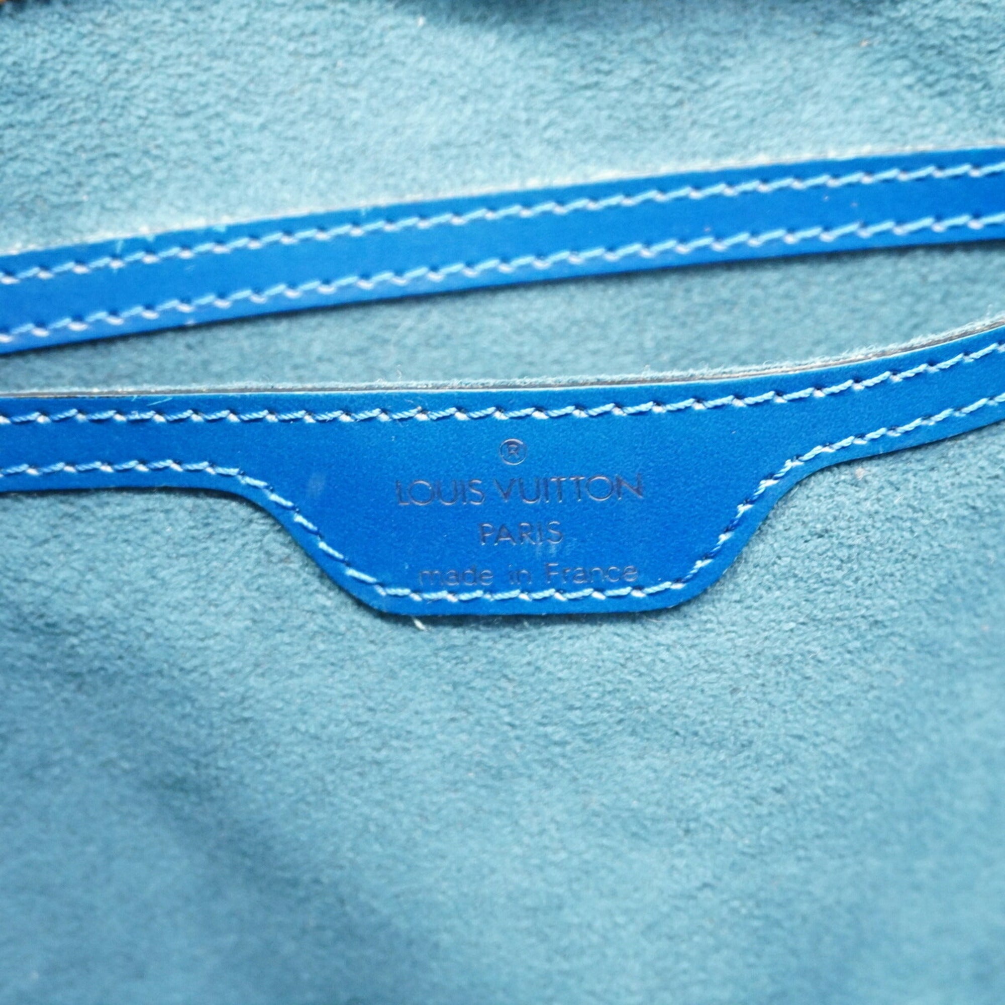 Louis Vuitton Toledo Blue Handbag (Pre-Owned)