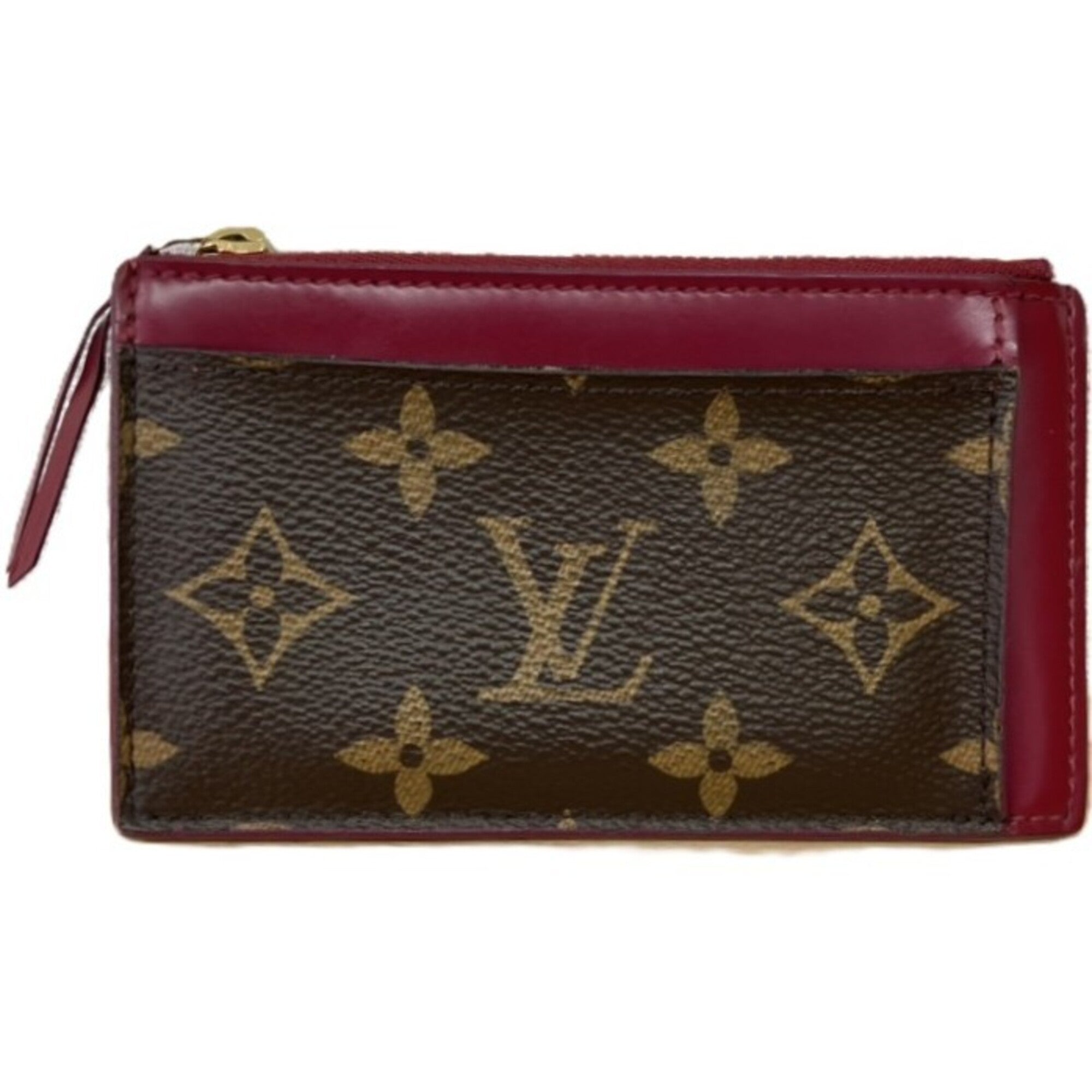 Louis Vuitton Bordeaux Brown Monogram Monogram Coin Purse/Coin Case (Pre-Owned)