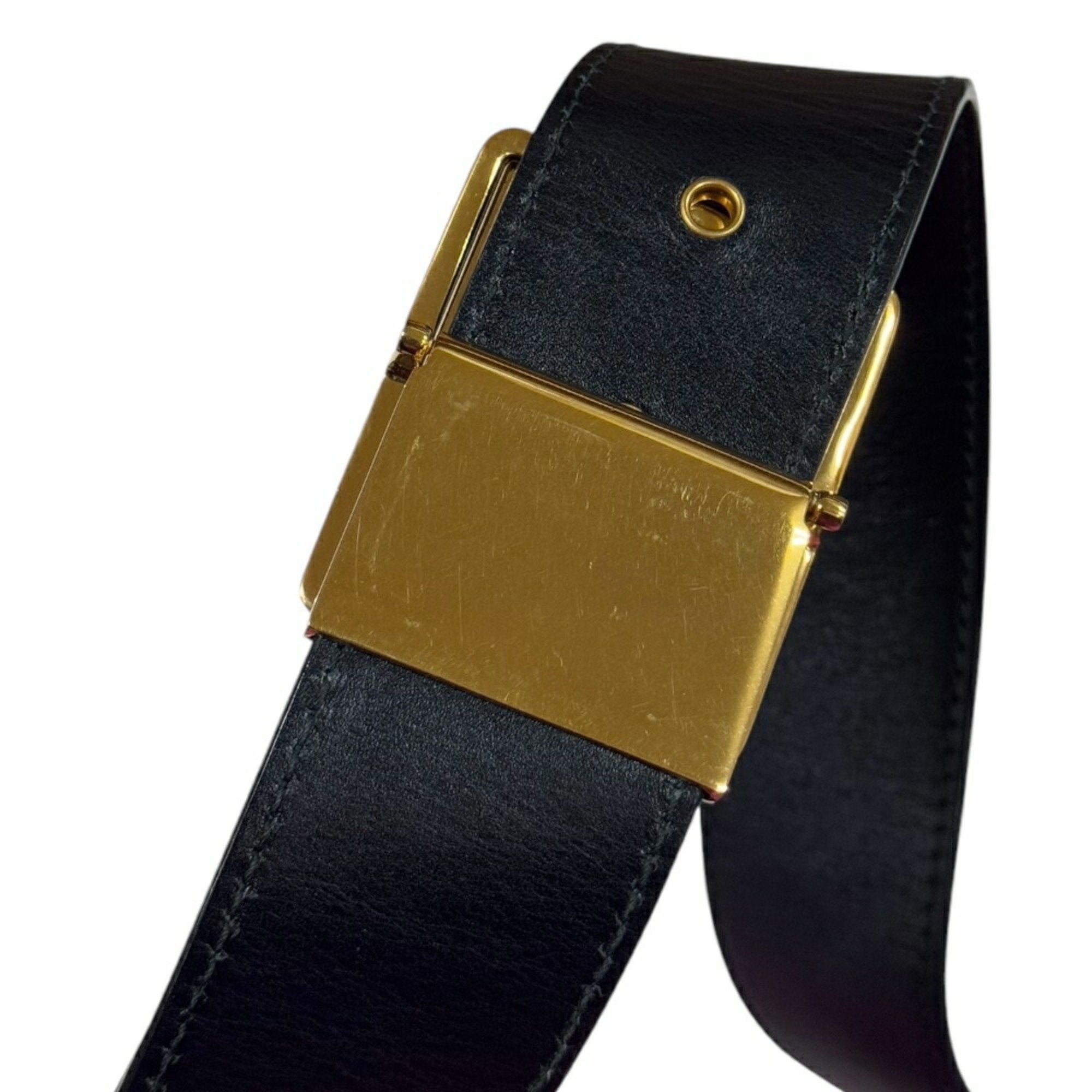 Christian Dior Black Leather Shoulder Bag (Pre-Owned)
