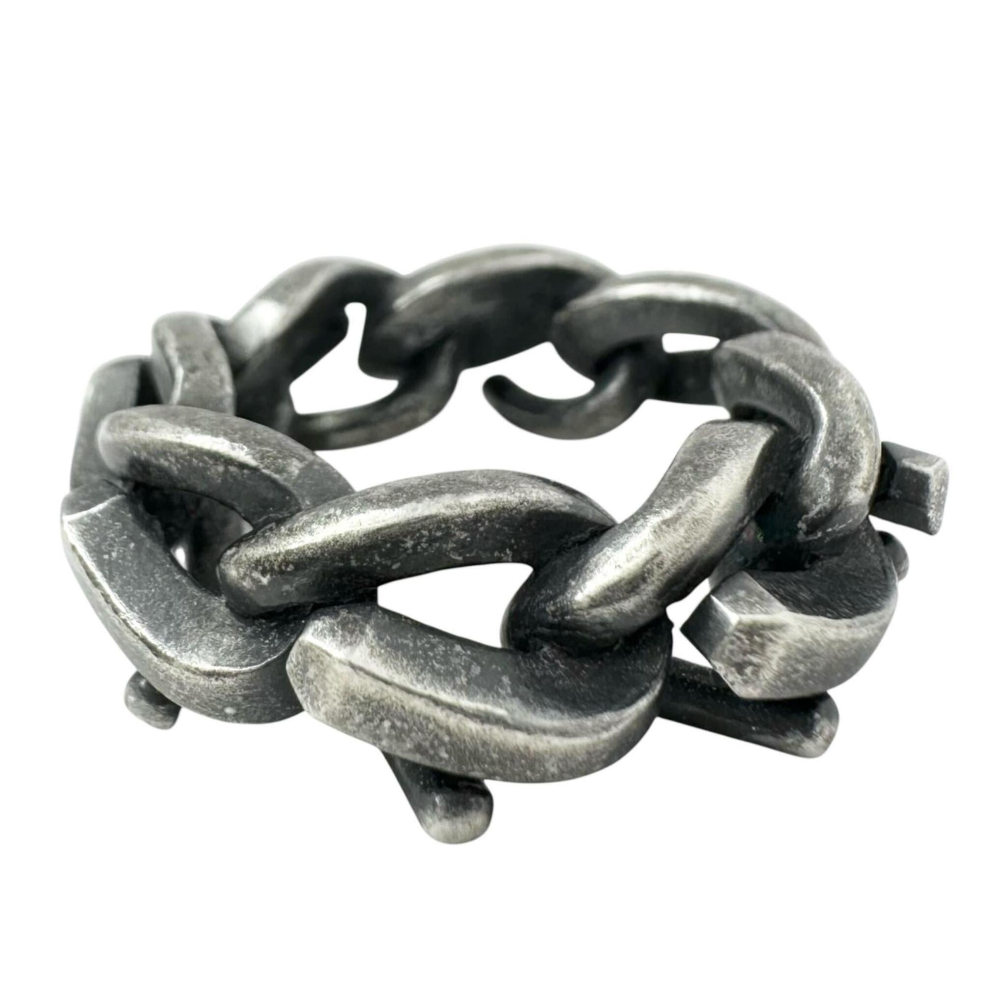Tiffany Silver Silver 925 Band Ring (Pre-Owned)