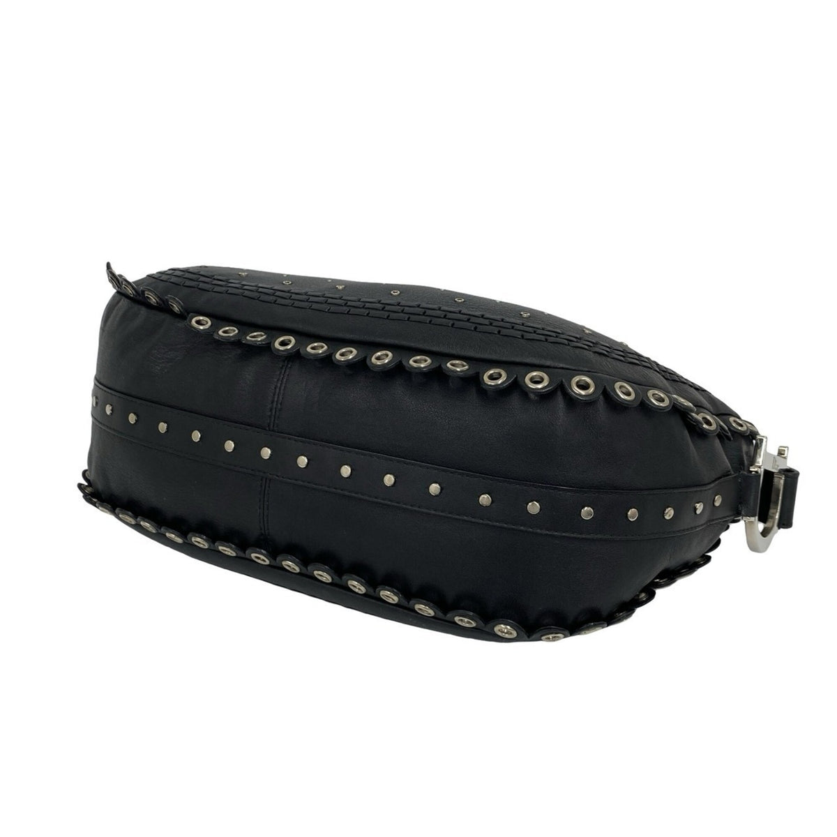 Christian Dior Black Leather Shoulder Bag (Pre-Owned)